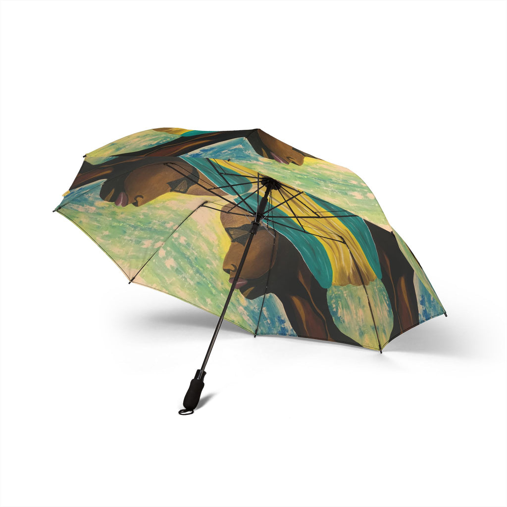 Hues of Heritage Umbrella Hand Painted Design