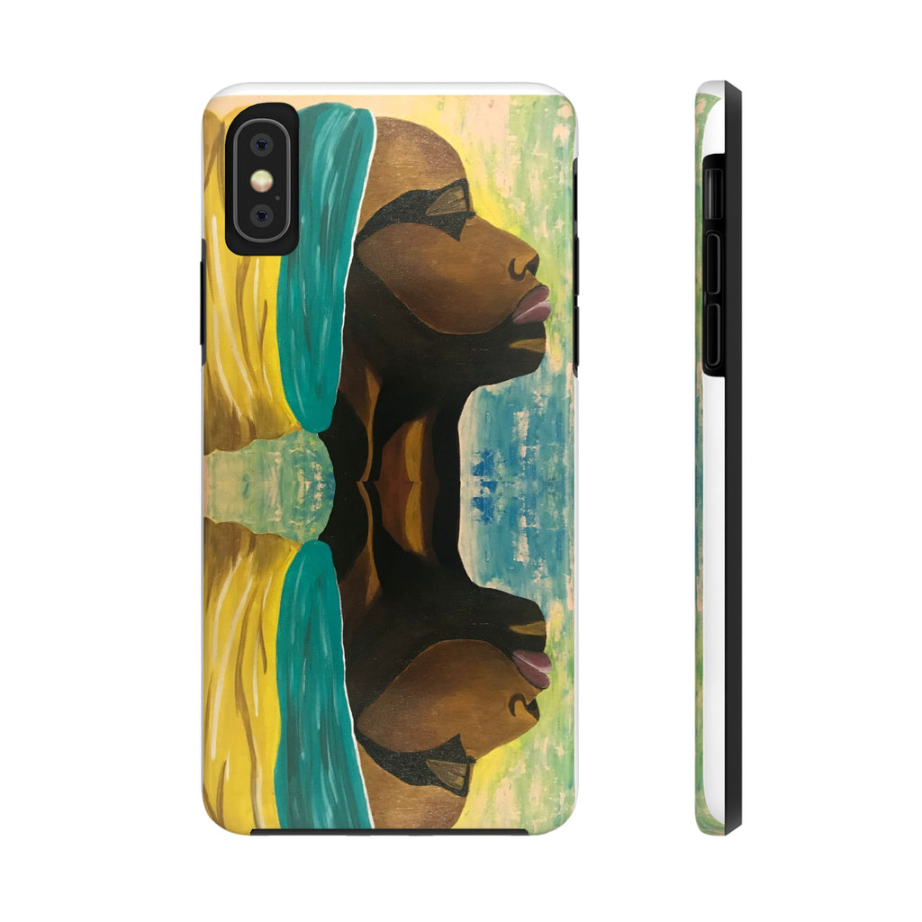 Hues of Heritage Phone Case Hand Painted