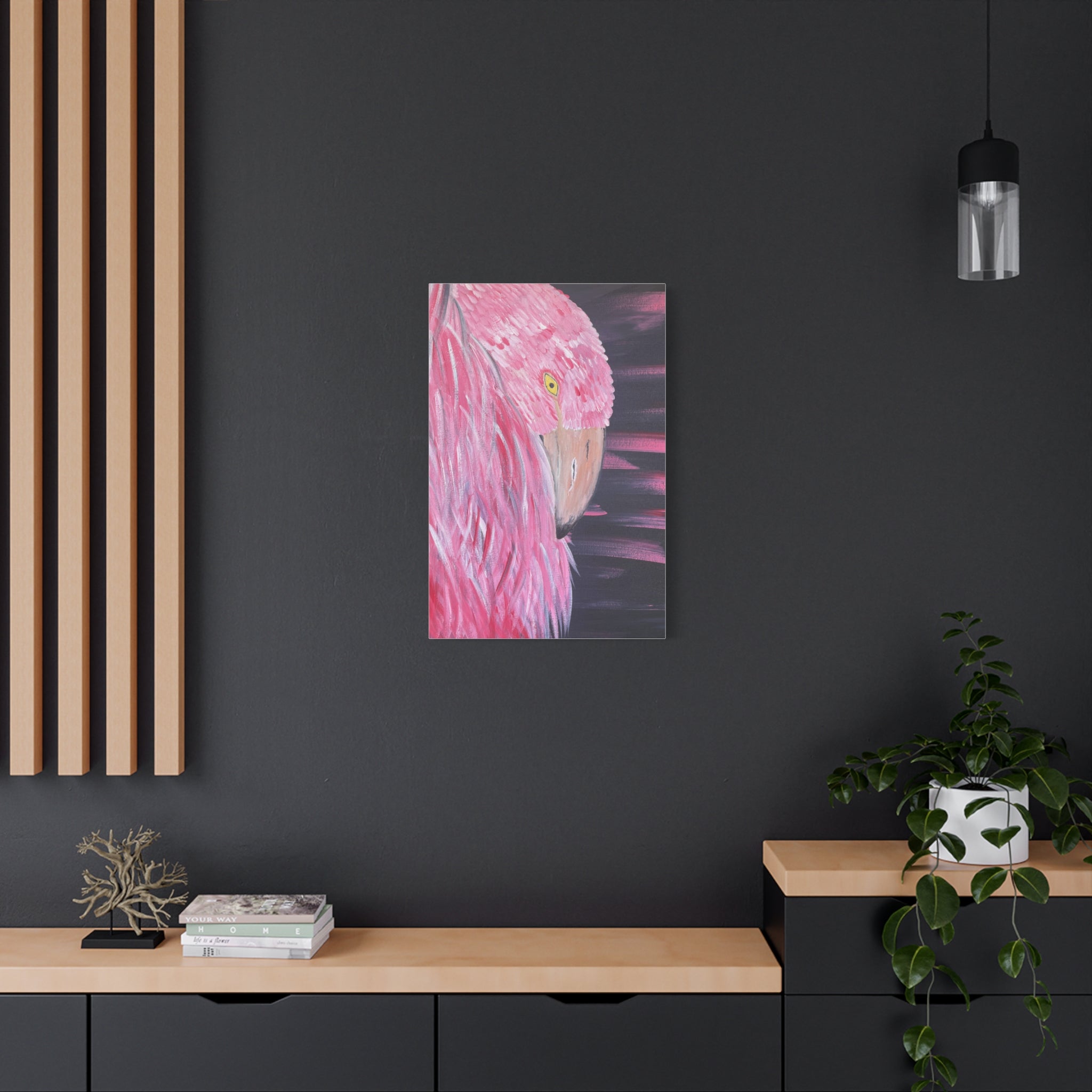 Feathered Grace Canvas Wall Art