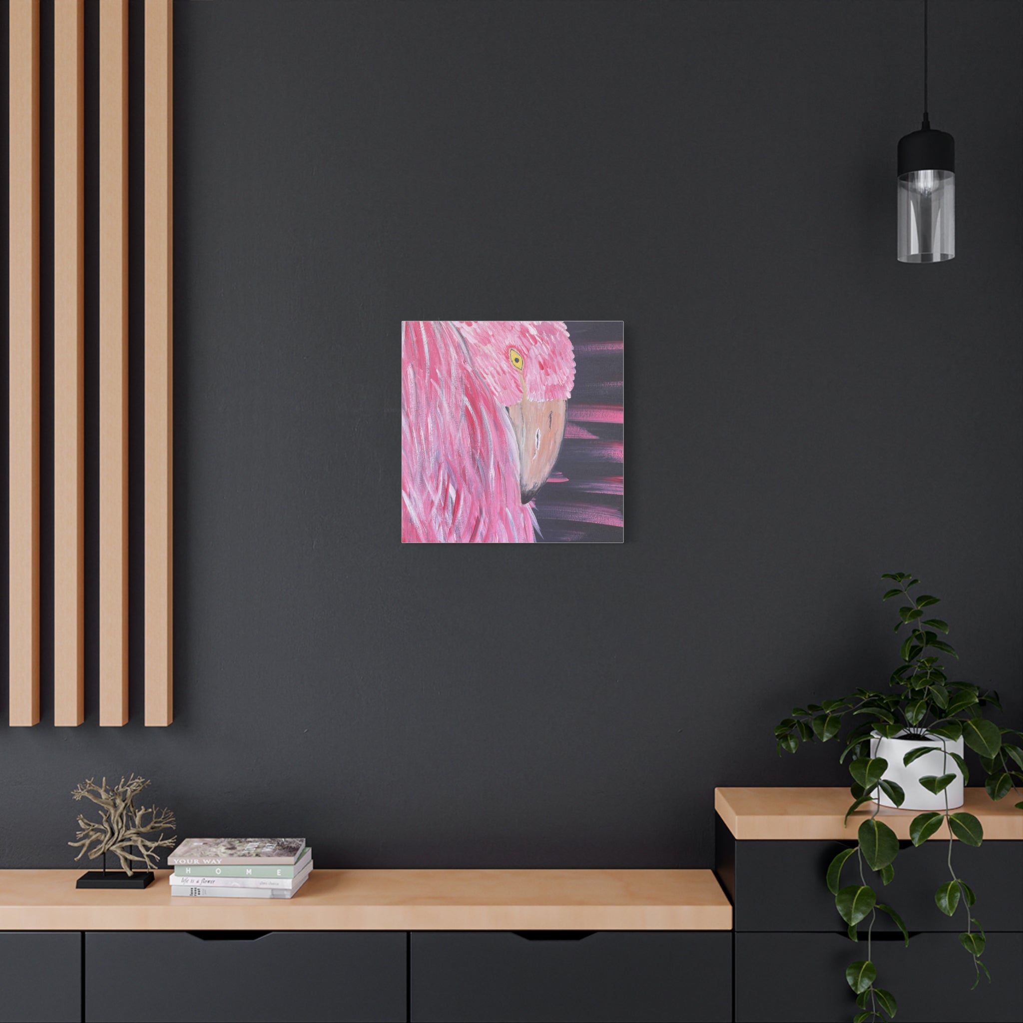 Feathered Grace Canvas Wall Art