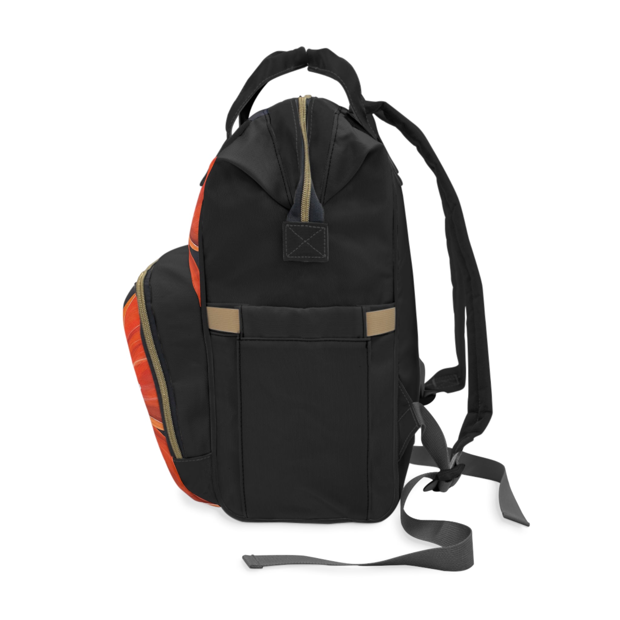Scarlet Veil Stylish Multifunctional Backpack