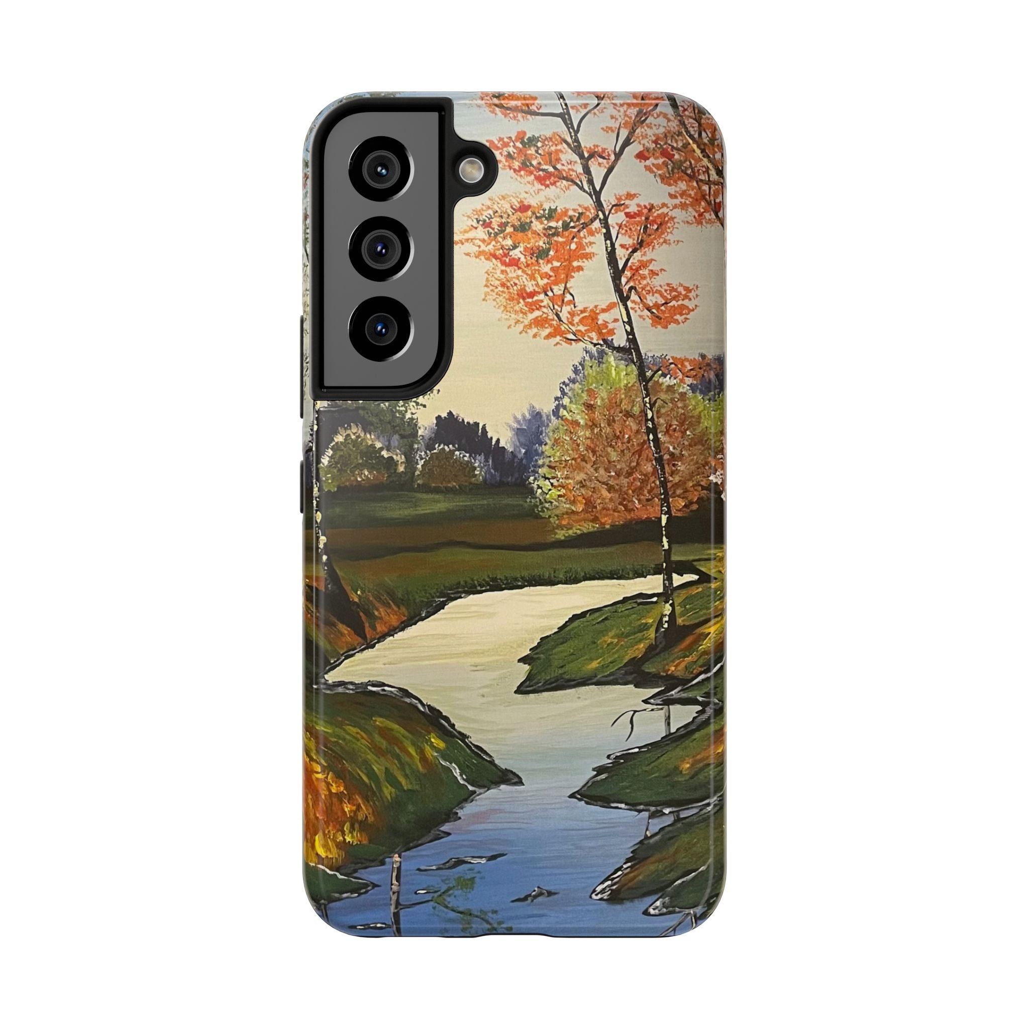 Whispering Birches Phone Case - Hand Painted Unique Designs