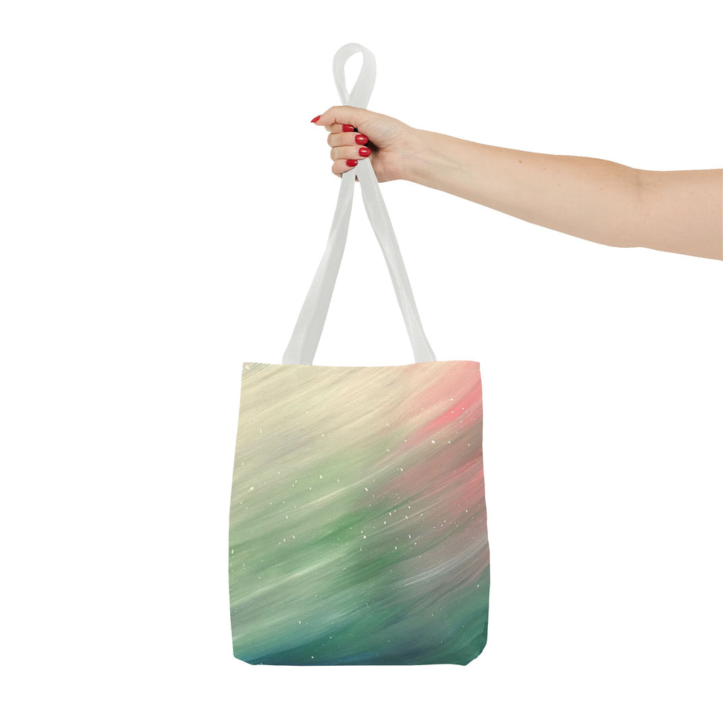 North Sky Hand Painted Tote Bag