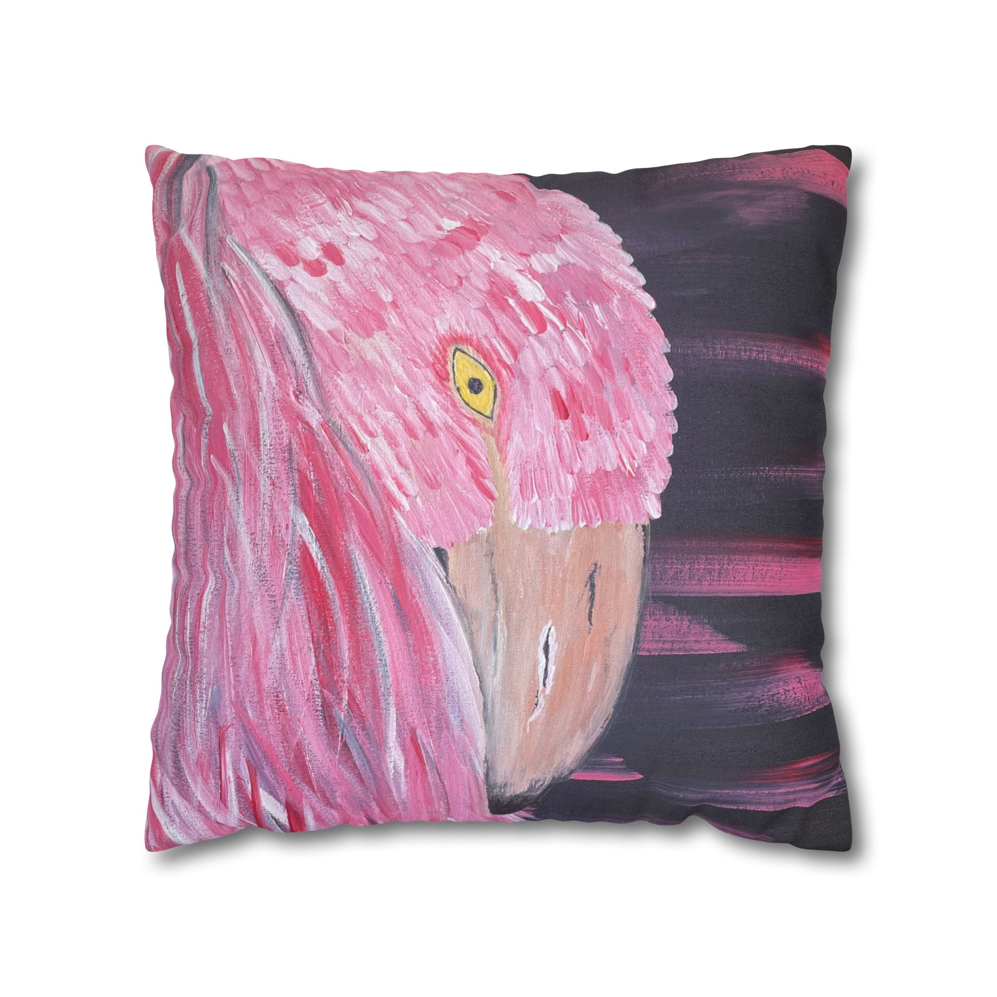 Feathered Grace Square Decorative Pillow Sham