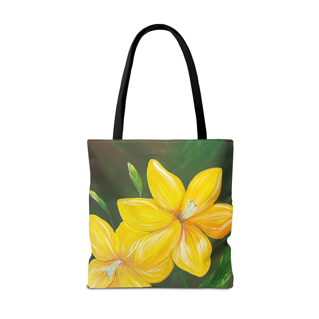Golden Bloom Tote Bag