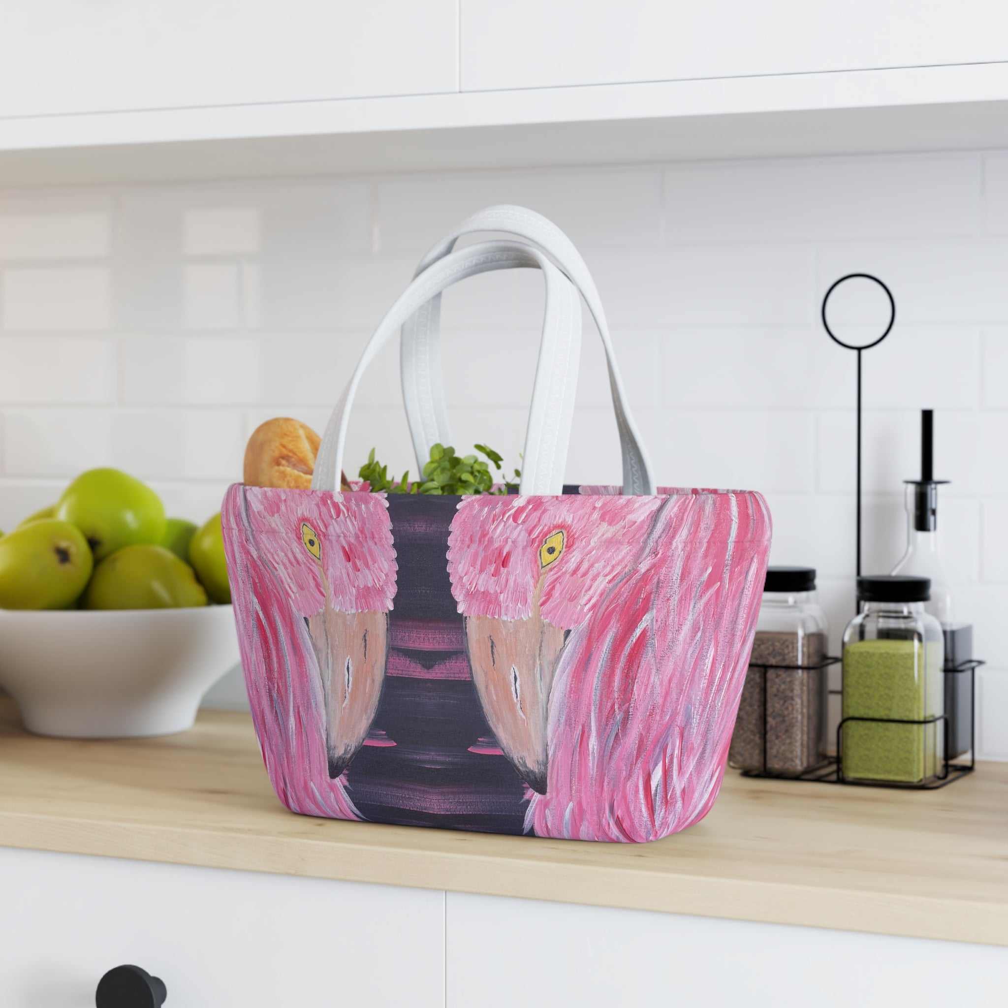 Feathered Grace Lunch Bag — Insulated Tote