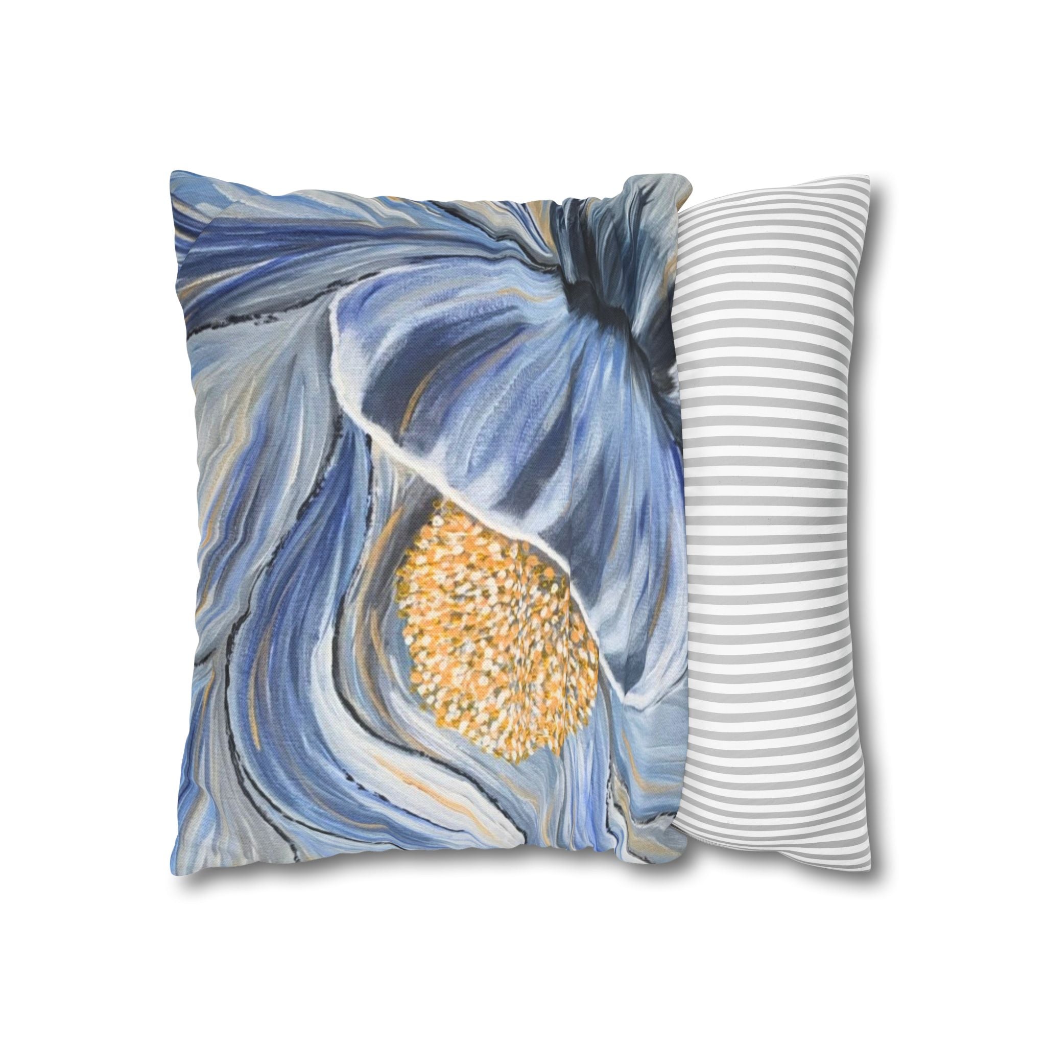 Velvet Current Square Decorative Pillow Sham