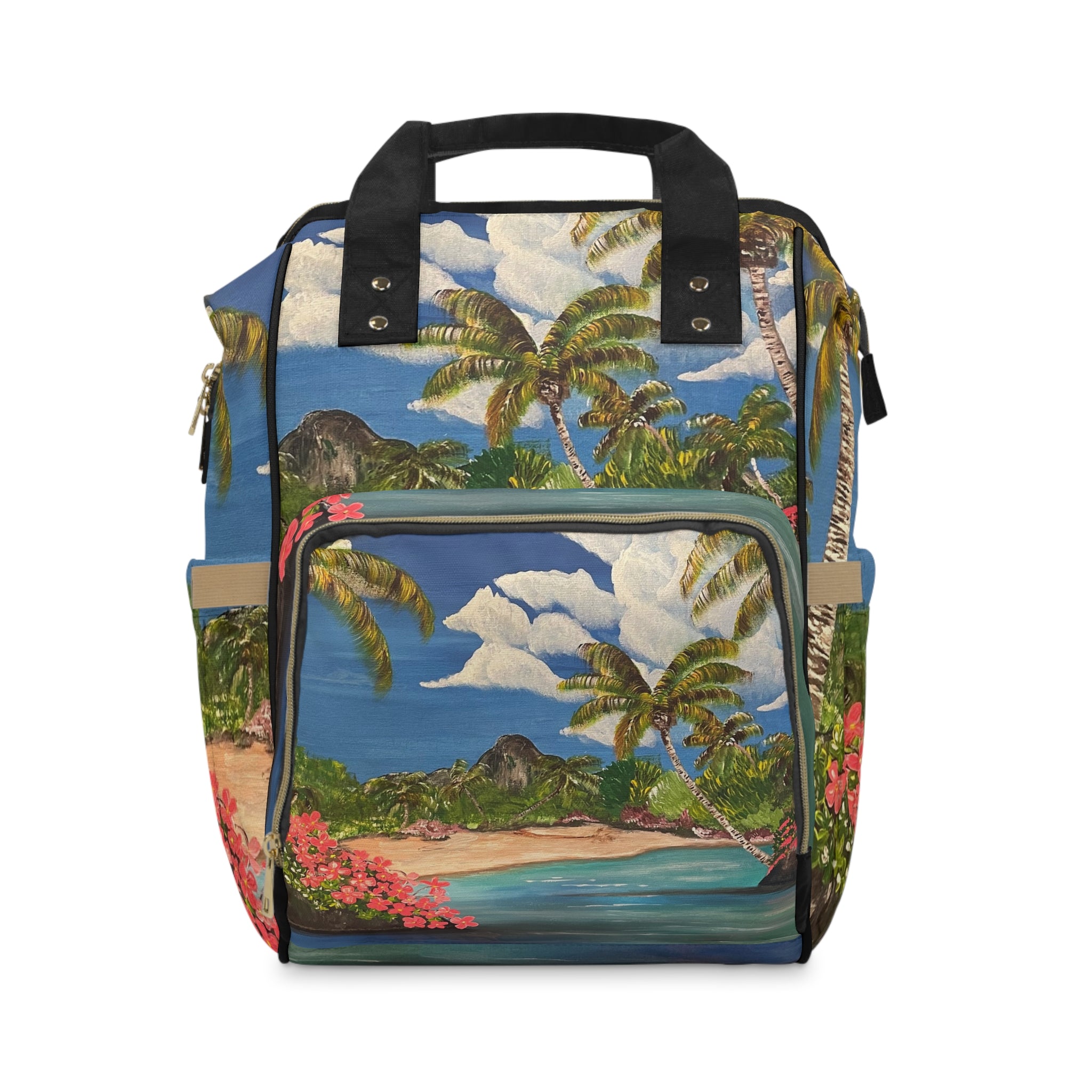 Blooming Paradise Multifunctional Backpack