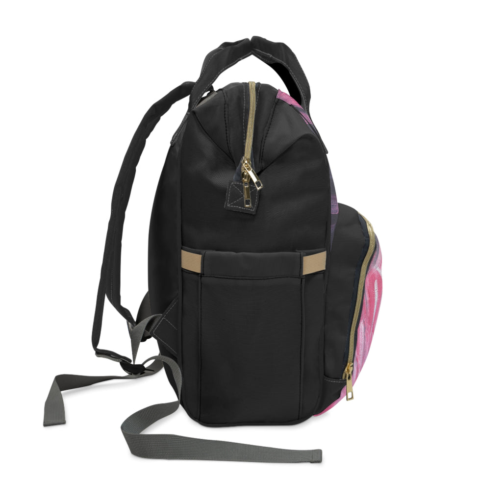 Feathered Grace Stylish Multifunctional Backpack
