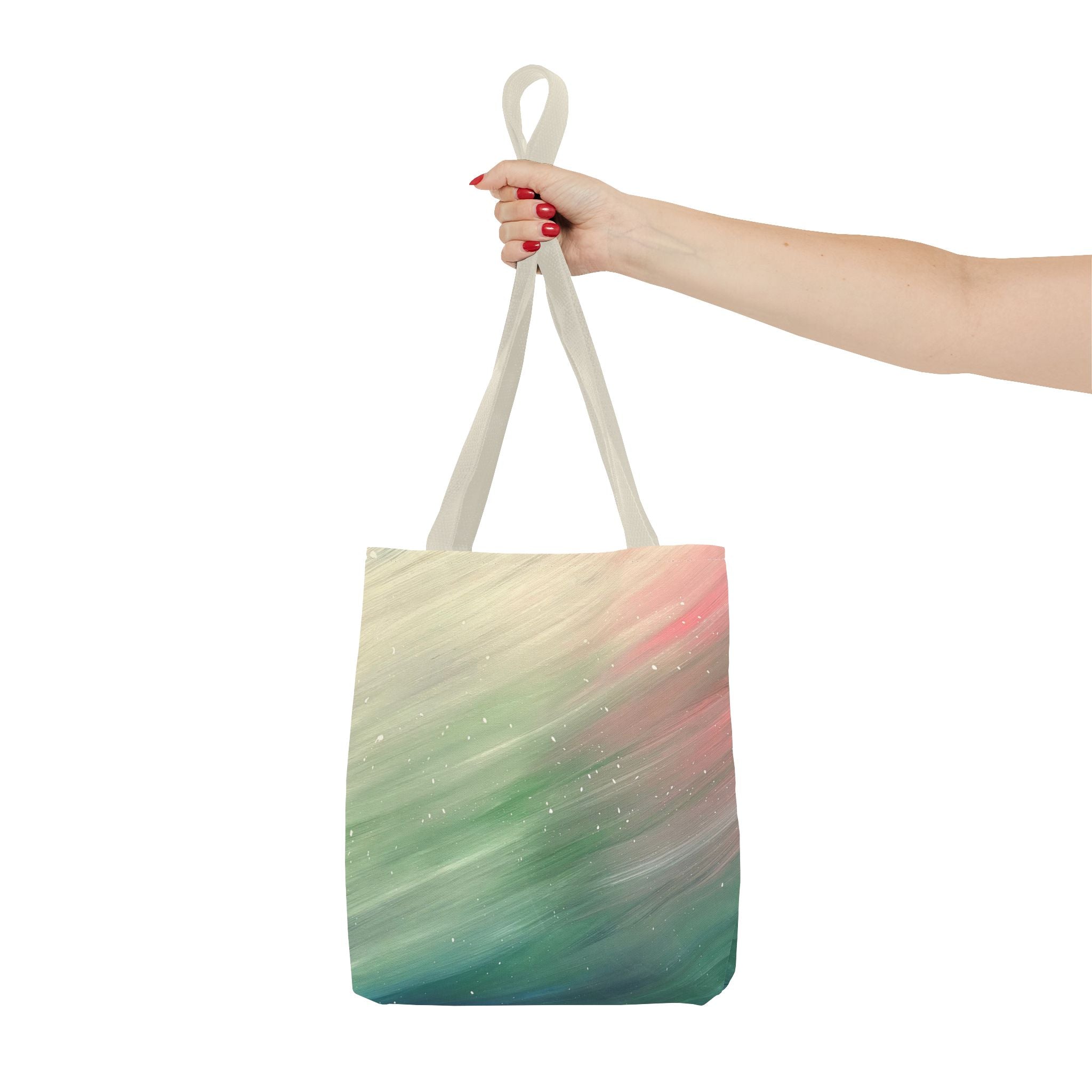 North Sky Hand Painted Tote Bag