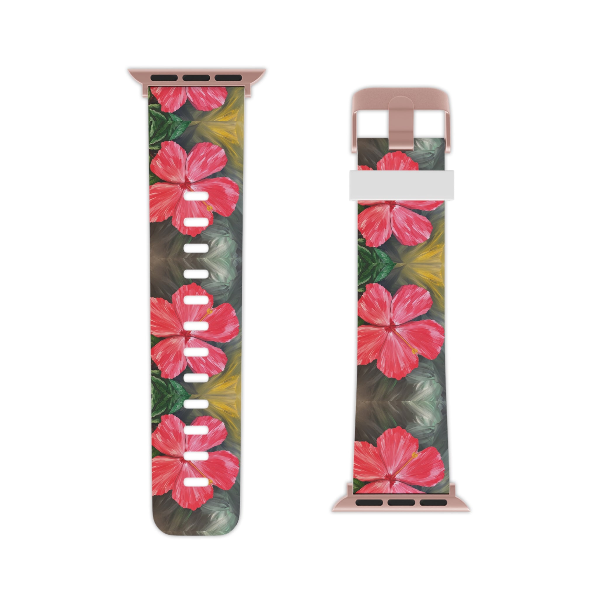 Hibiscus Hues Watch Bands