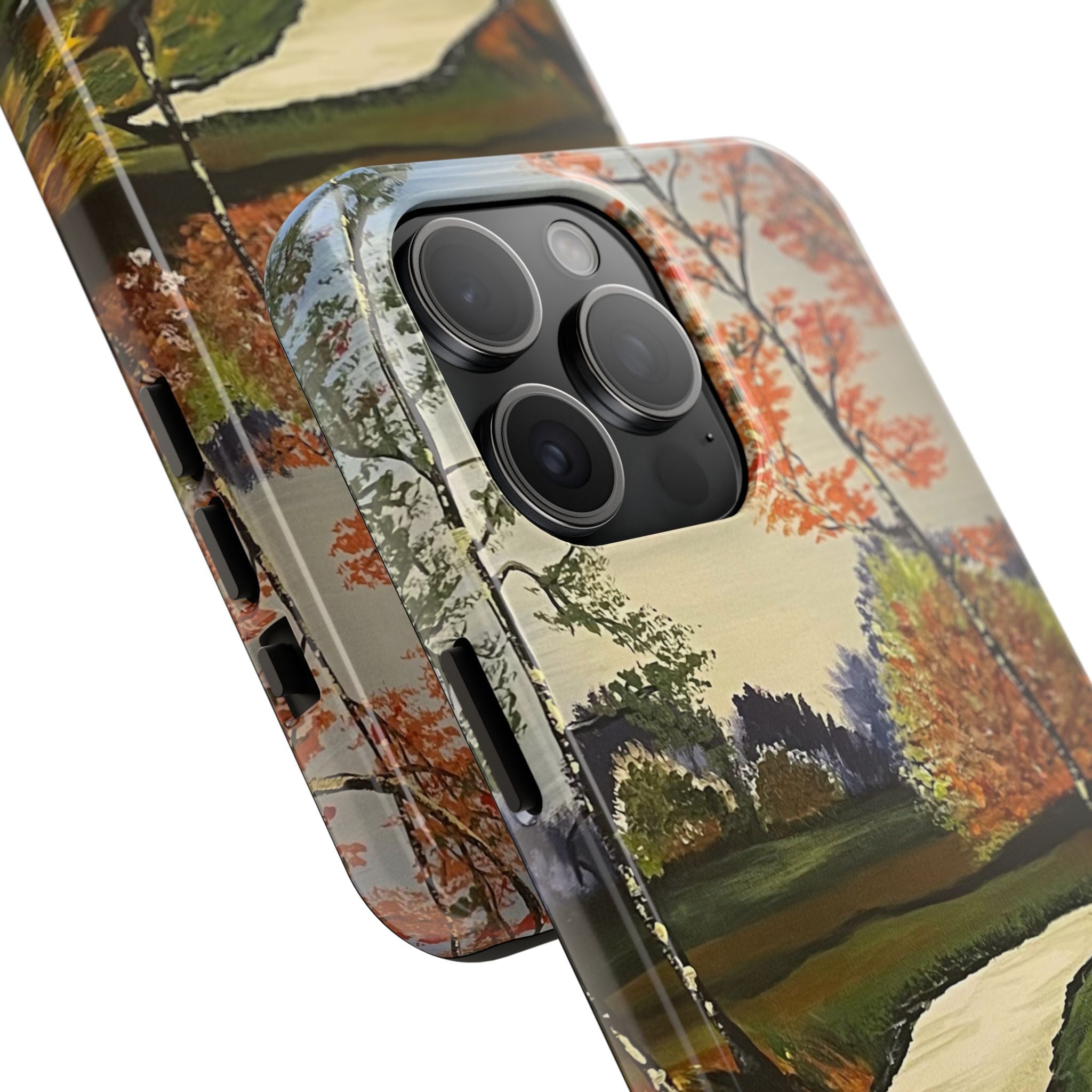 Whispering Birches Phone Case - Hand Painted Unique Designs