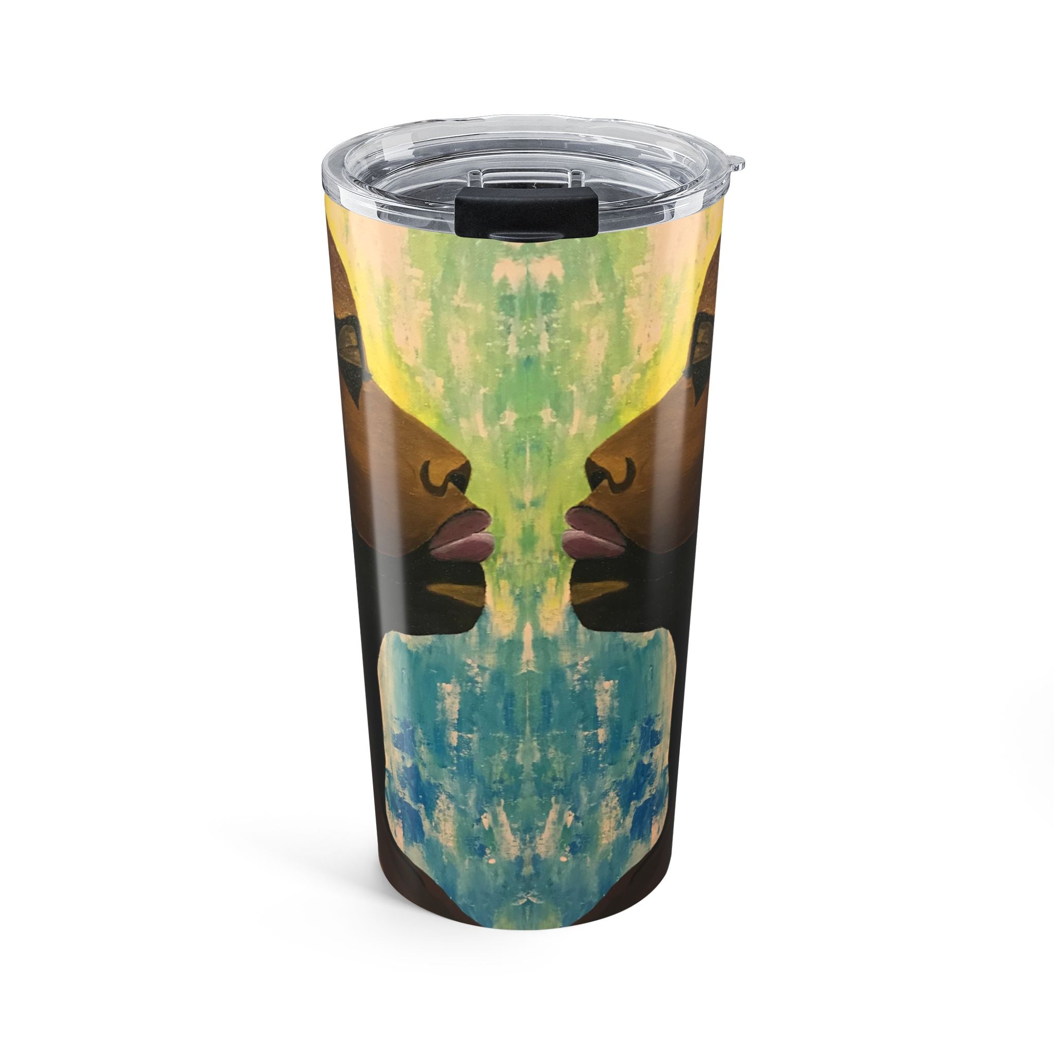 Hues of Heritage 20oz Artistic Tumbler - Perfect Hand Painted Gift