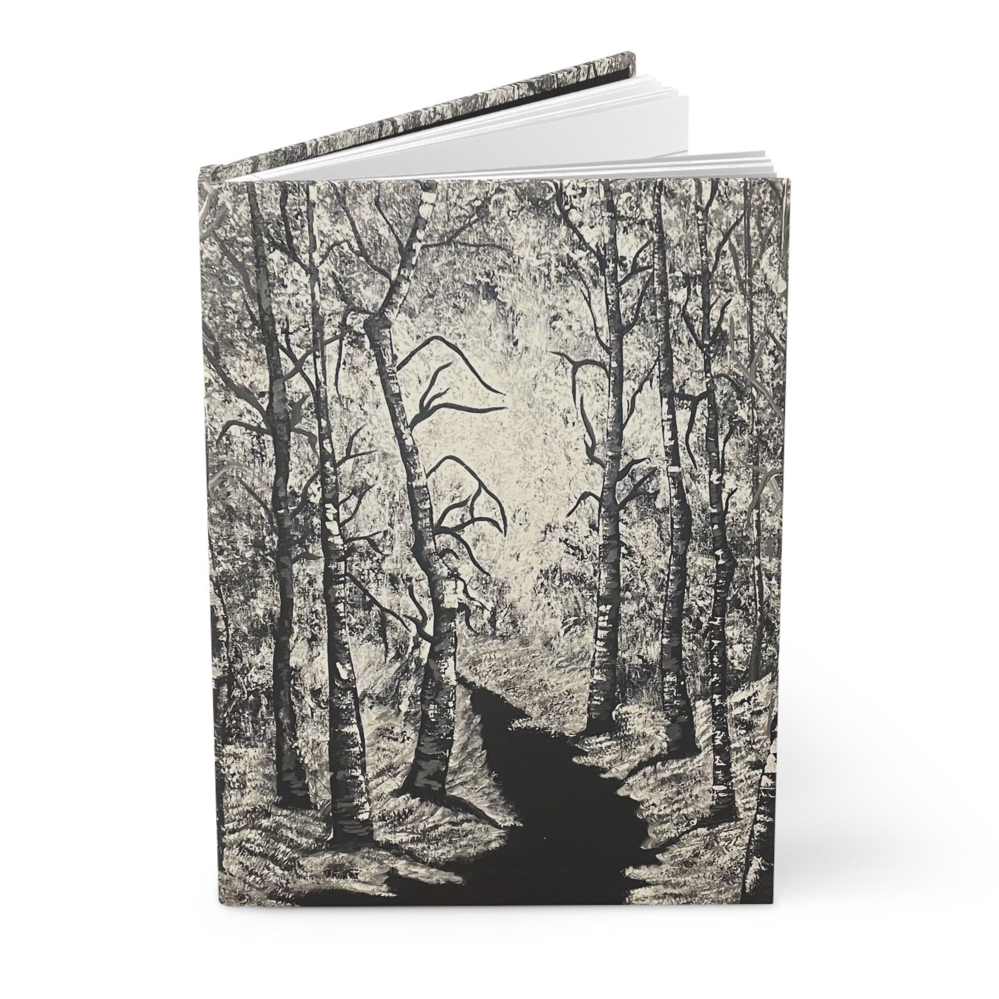 Silver Shadows Journal - Thoughtful Gift for Writers, Artists, Nature Lovers, Daily Planner, Sketchbook, Notepad, Perfect for All [...]