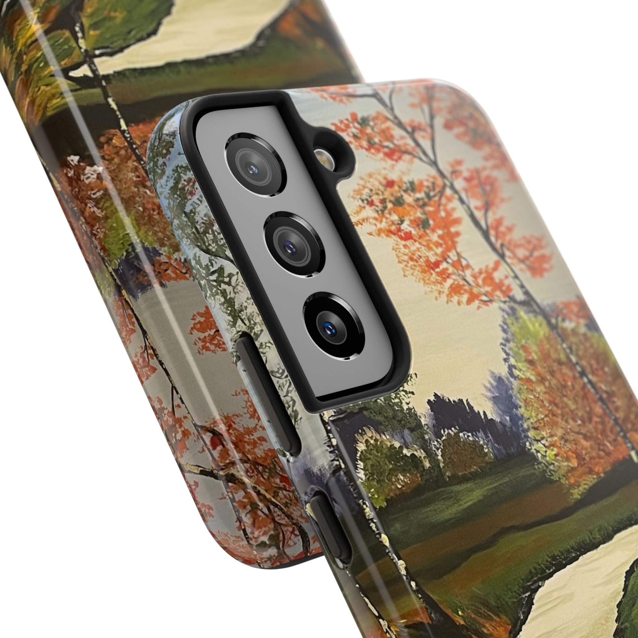 Whispering Birches Phone Case - Hand Painted Unique Designs