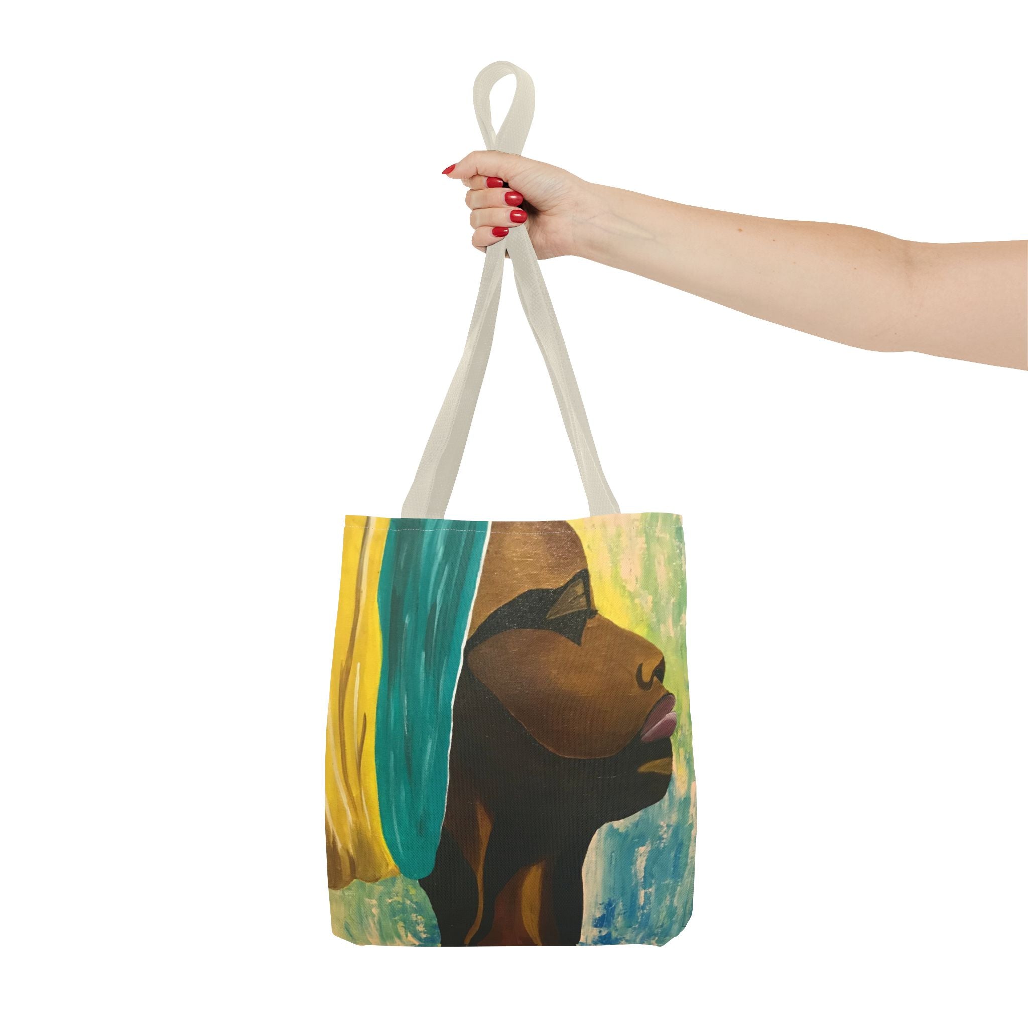Hues of Heritage Hand Painted Tote Bag
