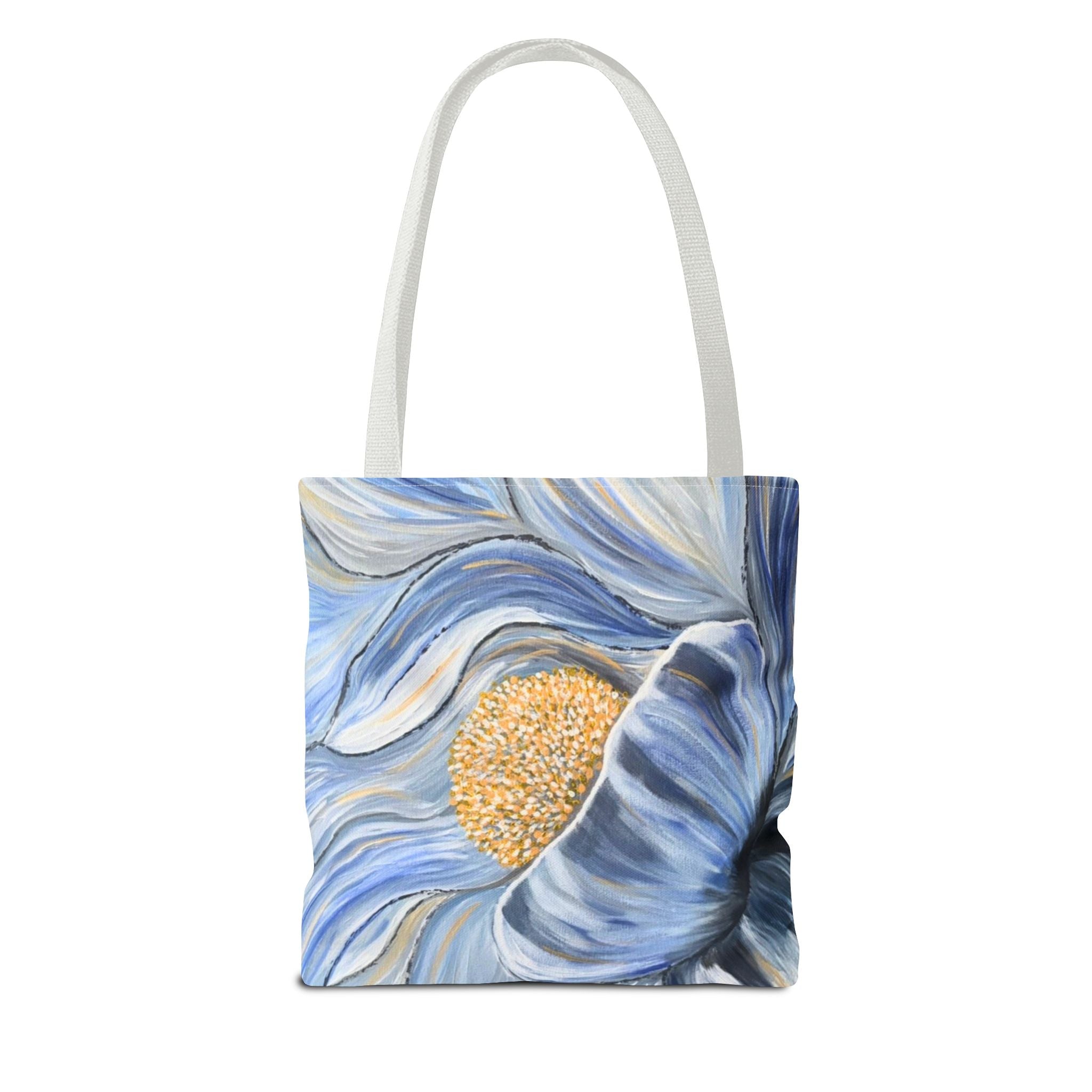 Velvet Current Hand Painted Tote Bag