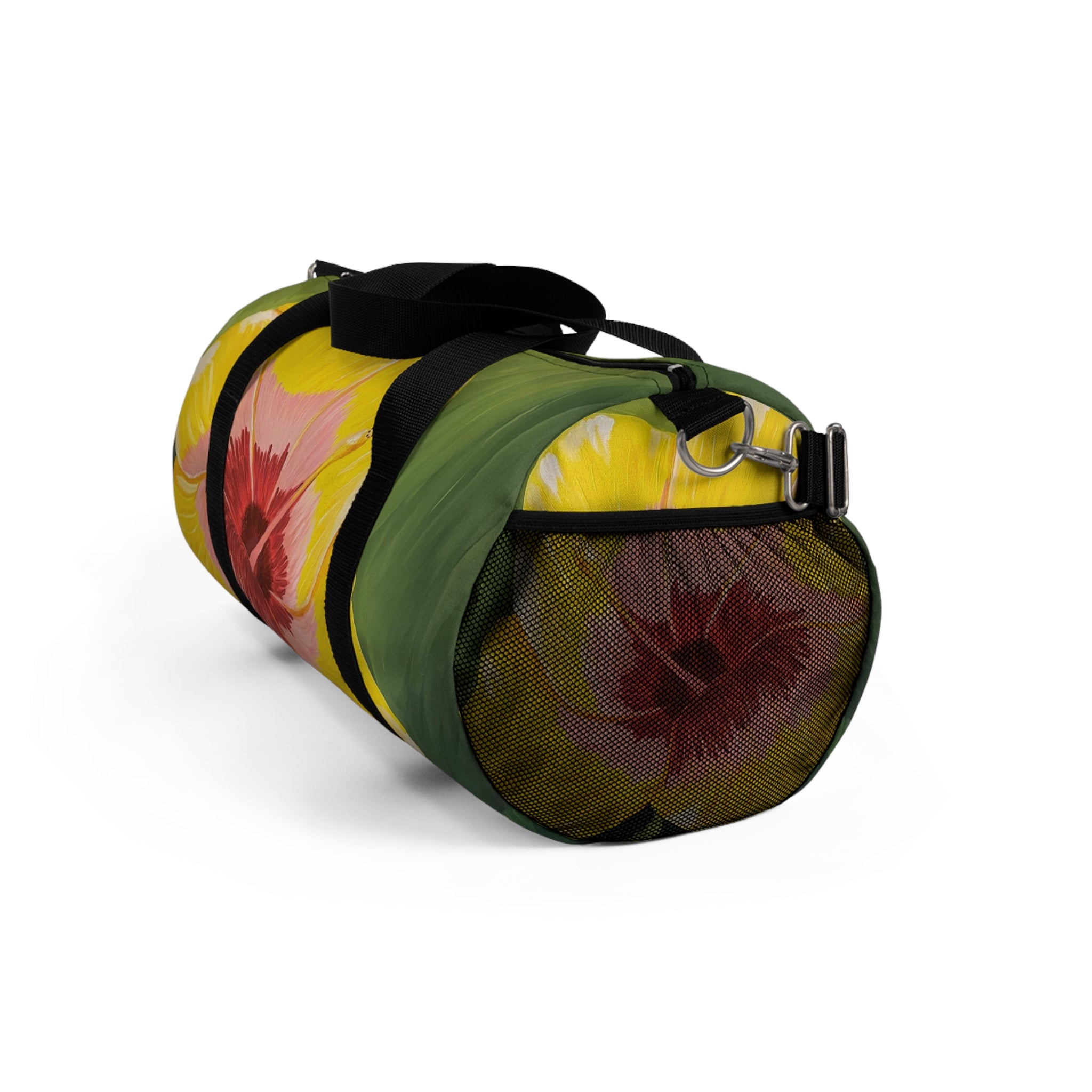 Blushing Sunrise Hand Painted Duffel Bag