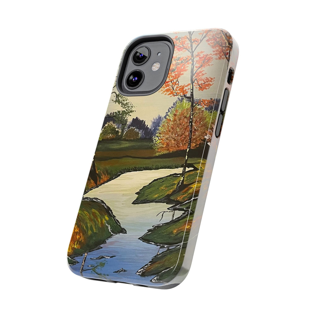 Whispering Birches Phone Case - Hand Painted Unique Designs