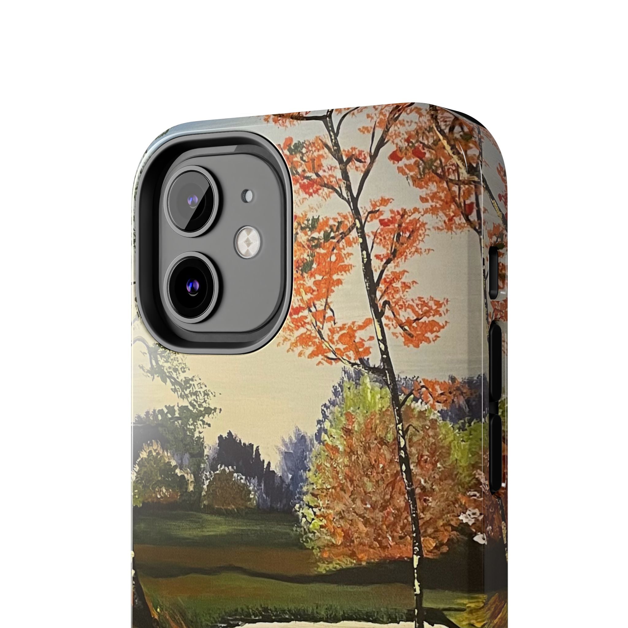 Whispering Birches Phone Case - Hand Painted Unique Designs