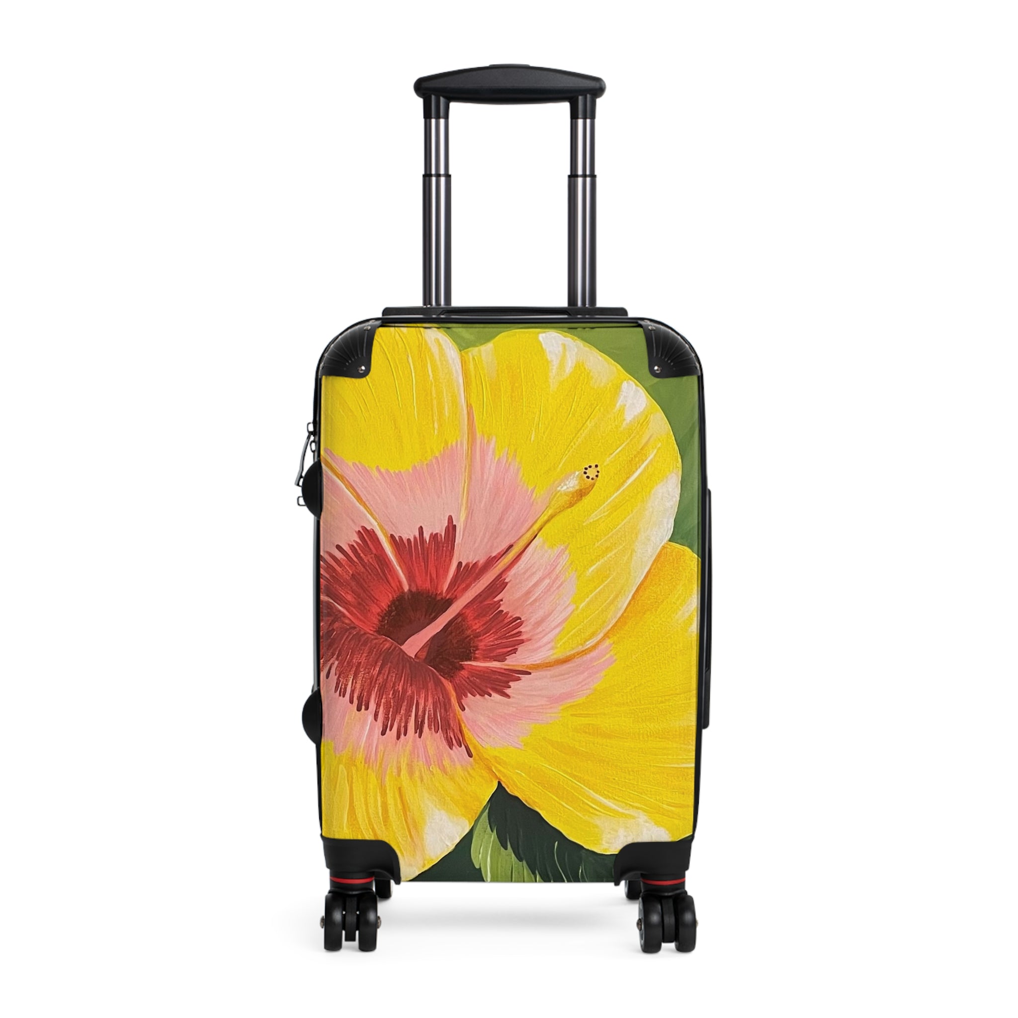 Blushing Sunrise Handprinted Colorful Suitcase