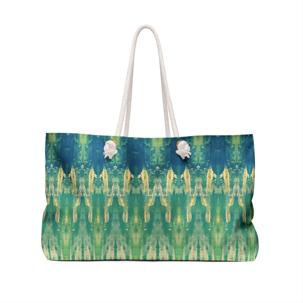 Hues of Heritage Tote Bag with Hand Painted Designs