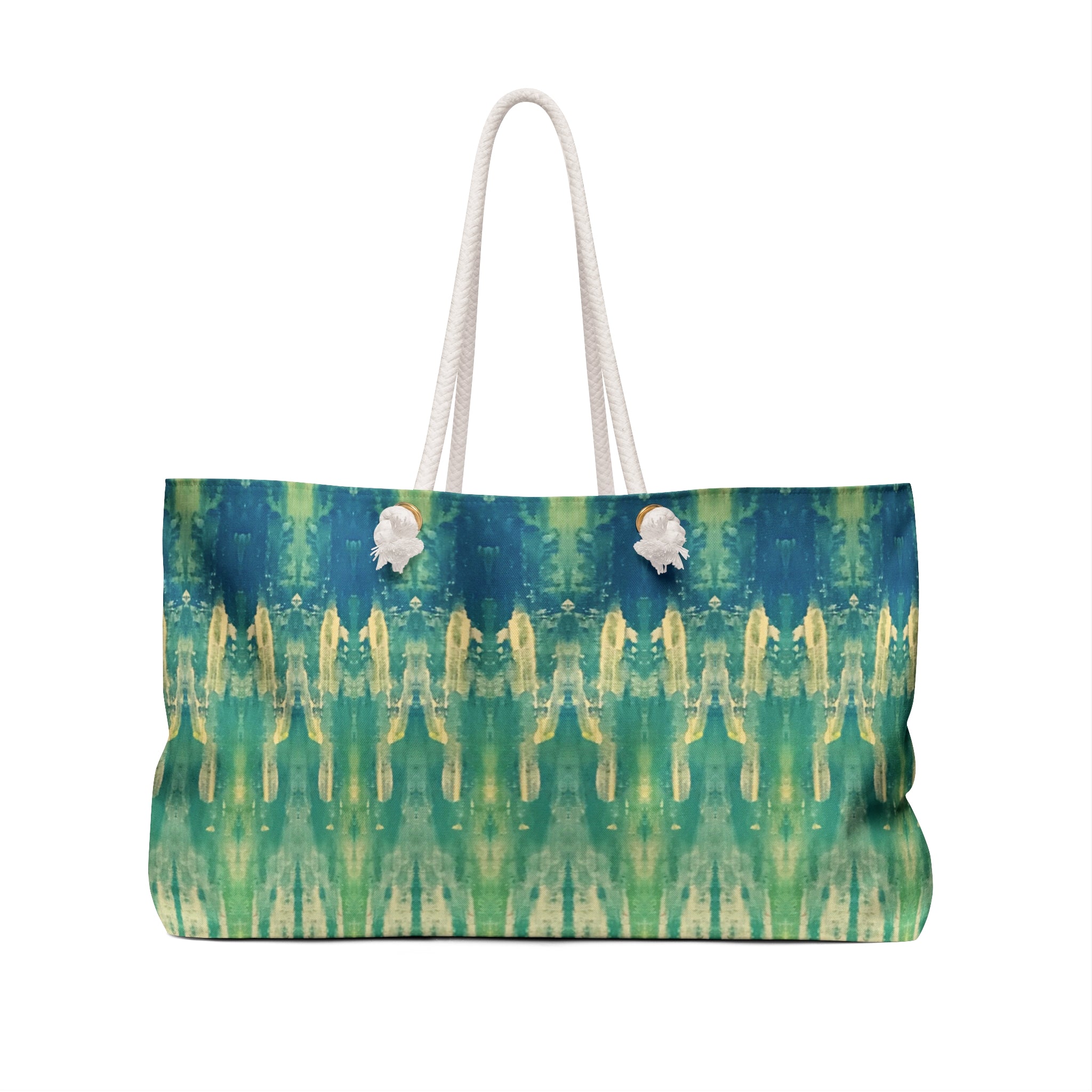 Hues of Heritage Tote Bag with Hand Painted Designs