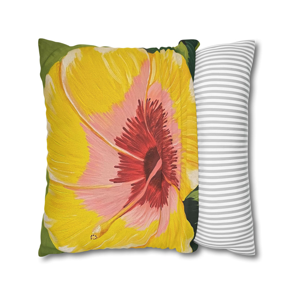 Blushing Sunrise Square Decorative Pillow Sham