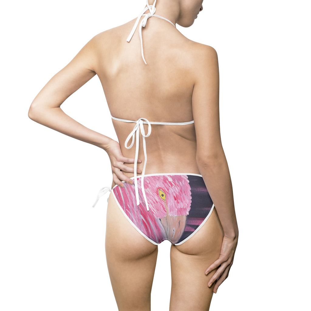 Feathered Grace Women's Bikini Set