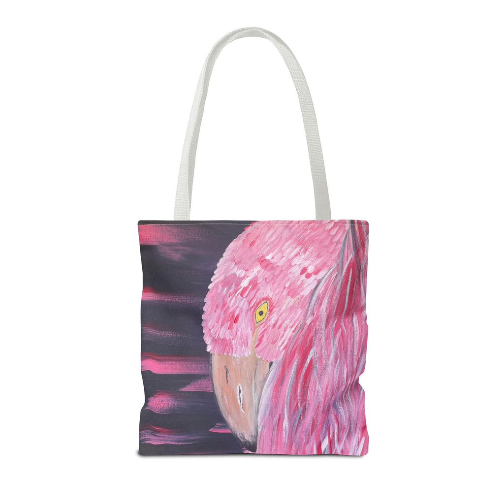 Feathered Grace Hand Painted Tote Bag