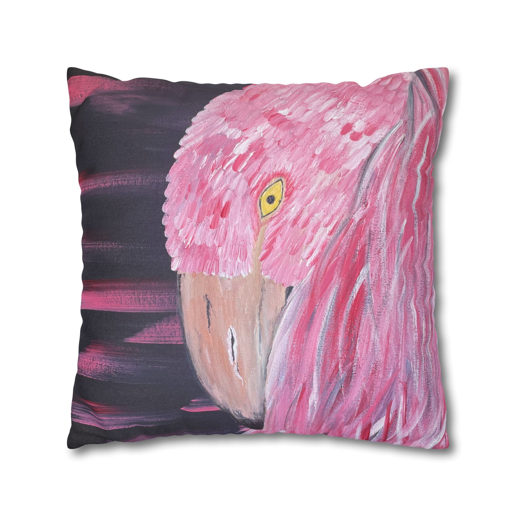 Feathered Grace Square Decorative Pillow Sham