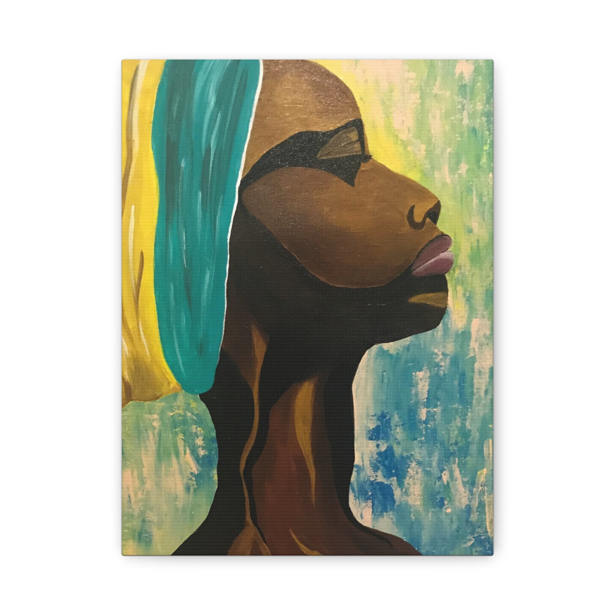 Hues of Heritage Abstract Art Canvas - Contemporary Wall Decor