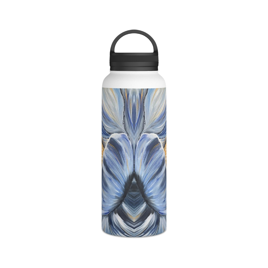 Velvet Current Stainless Steel Water Bottle with Handle Lid