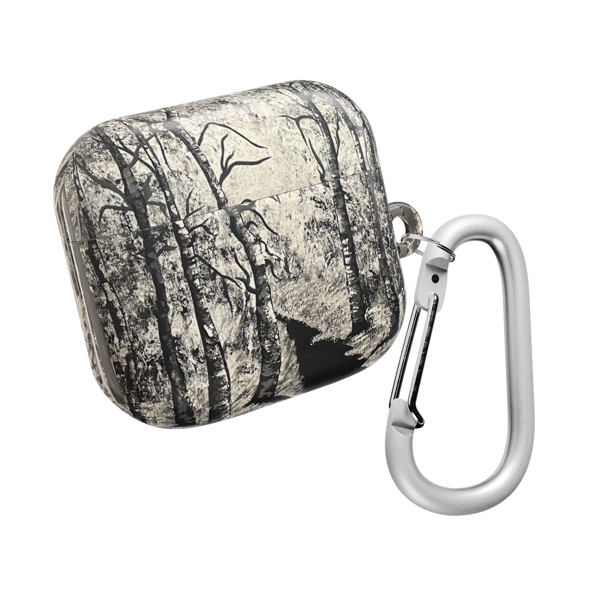 Silver Shadows AirPod Case