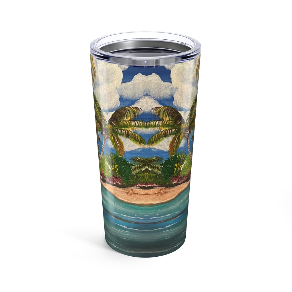 Blooming Paradise 20oz Hand Painted Design