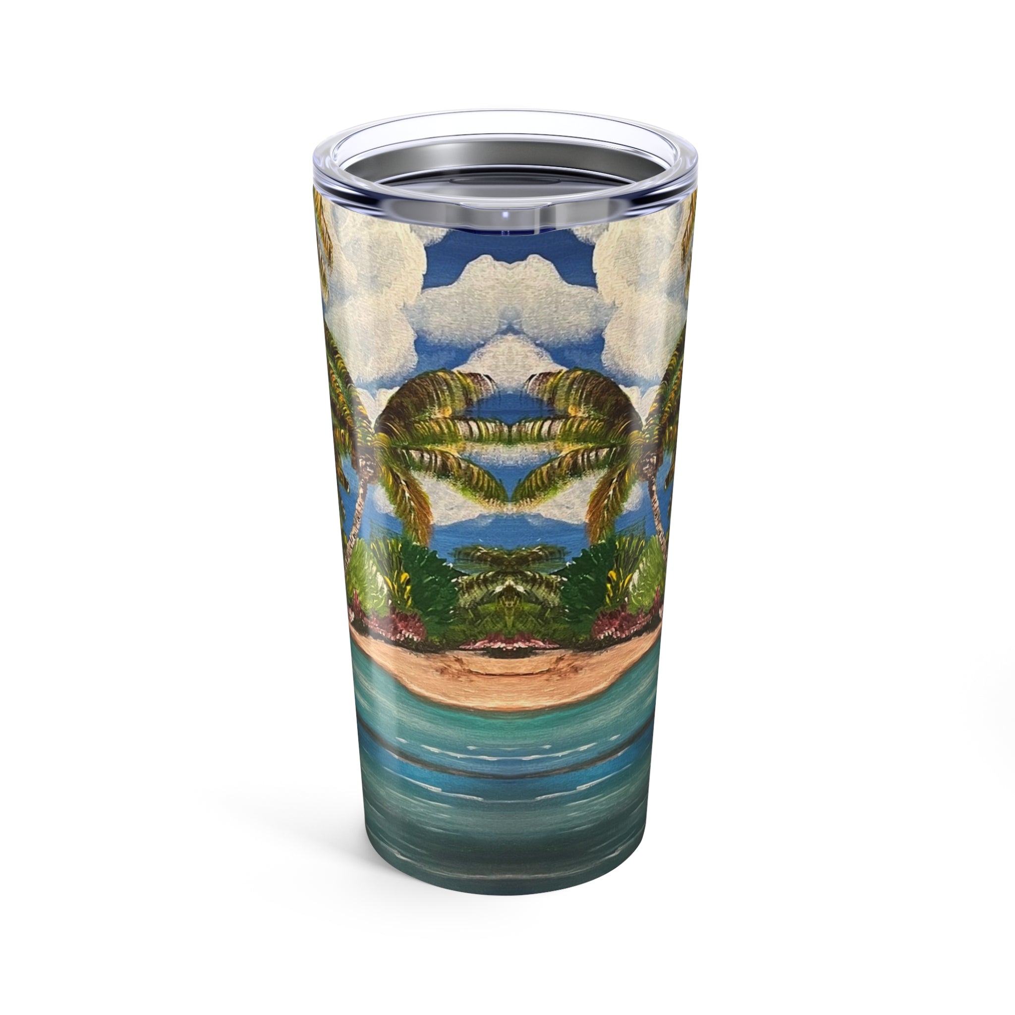 Blooming Paradise 20oz Hand Painted Design