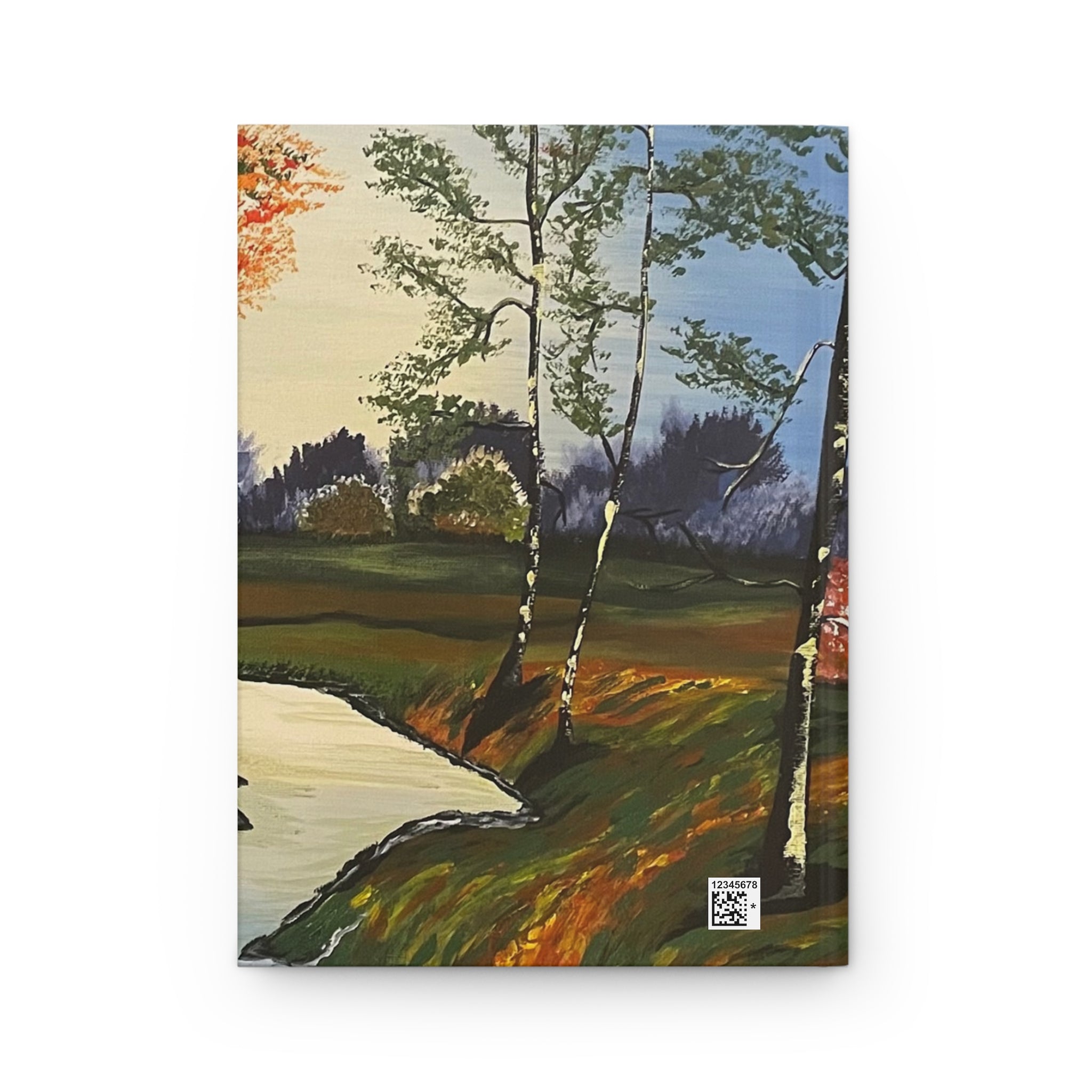 Whispering Birches Hardcover Journal Matte