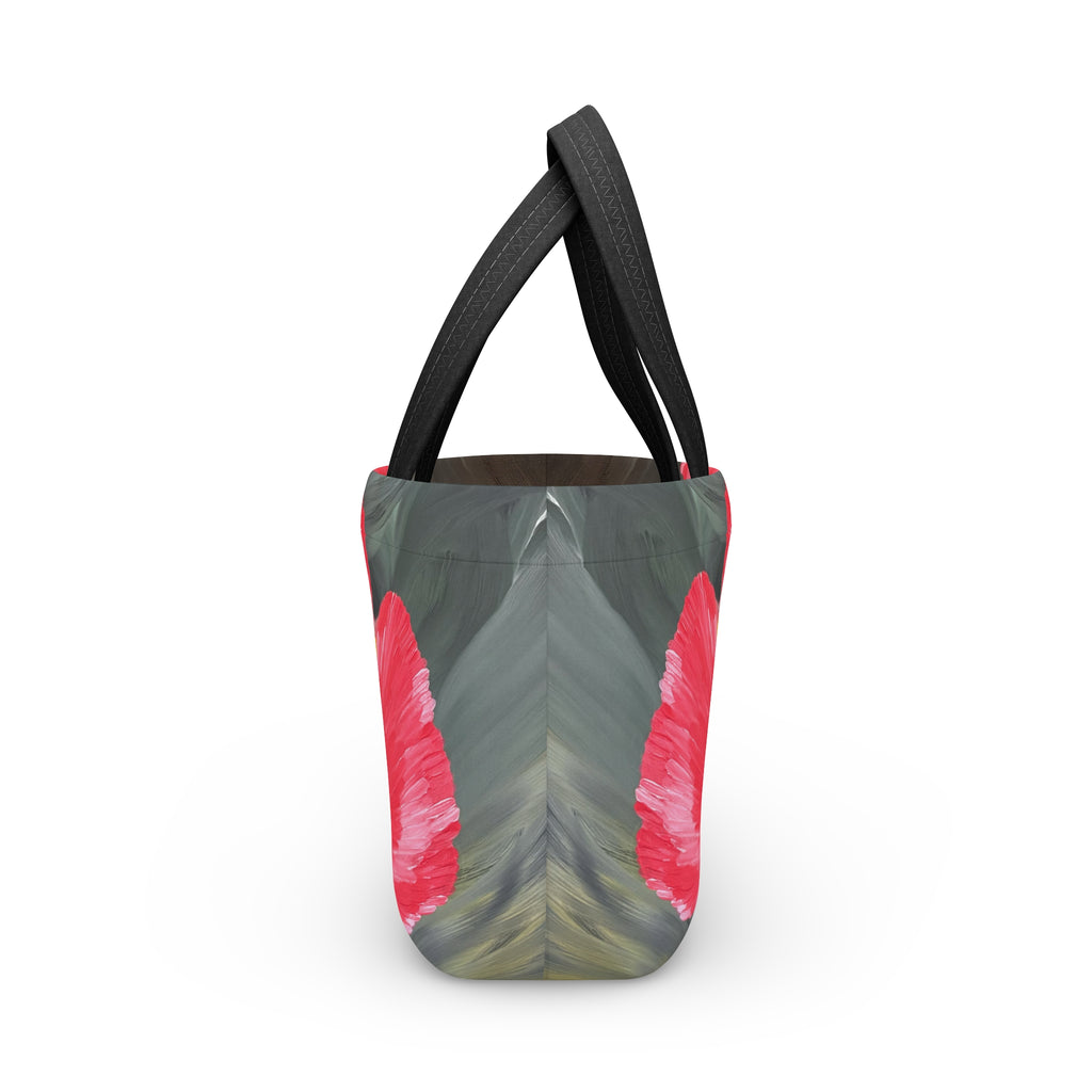 Hibiscus Hues Lunch Bag — Insulated Tote