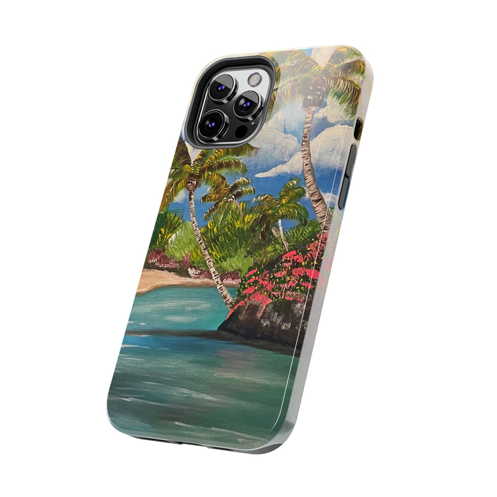 Blooming Paradise Phone Case Hand Painted Unique Designs