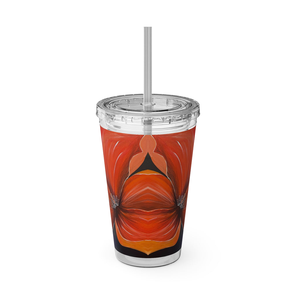 Scarlet Veil Plastic Tumbler 16oz