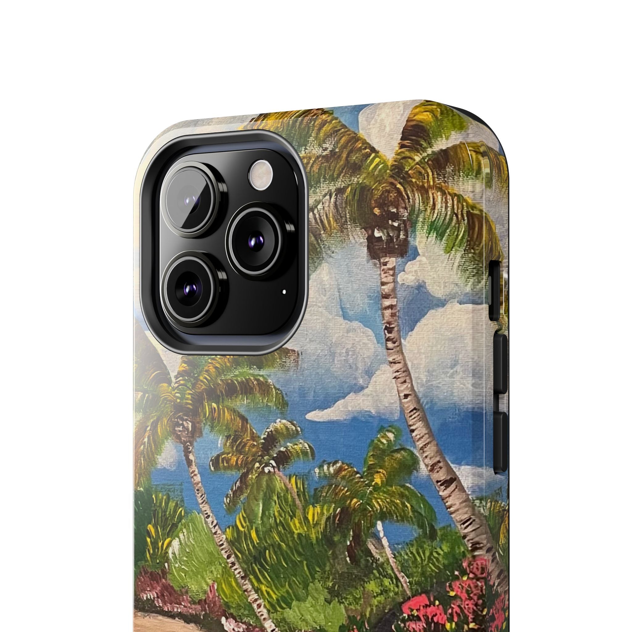 Blooming Paradise Phone Case Hand Painted Unique Designs