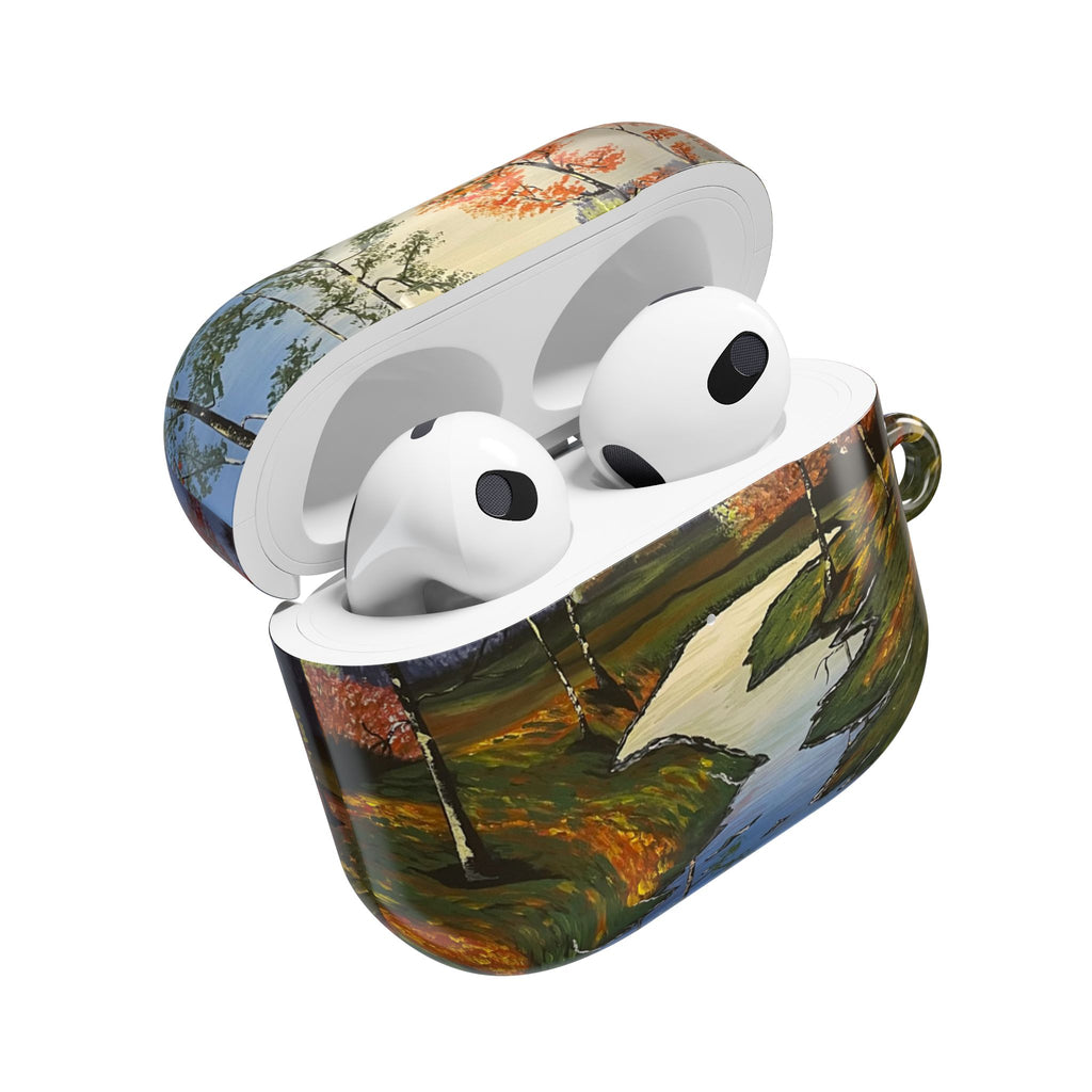 Whispering Birches AirPod Case