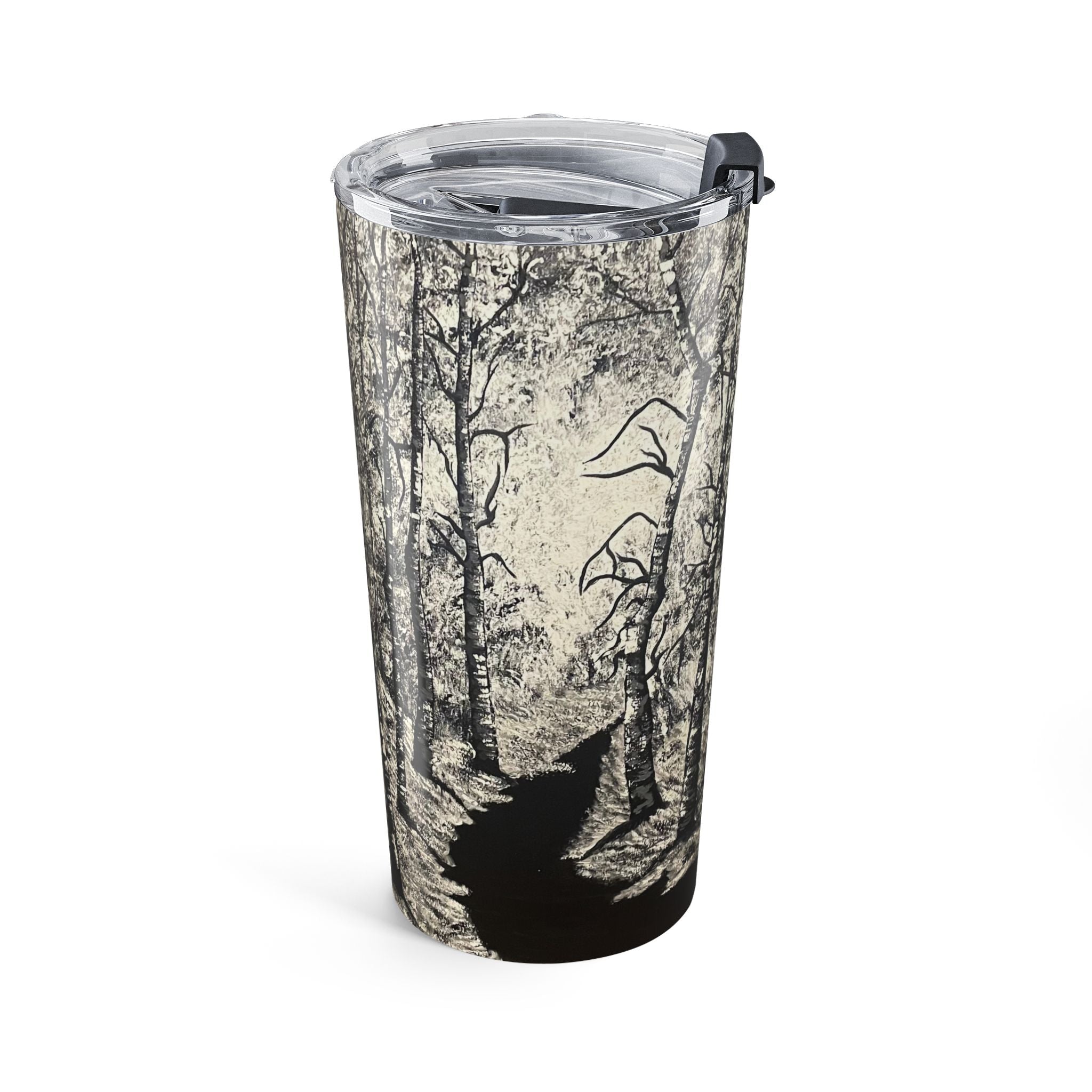 Silver Shadows 20oz Artistic Tumbler