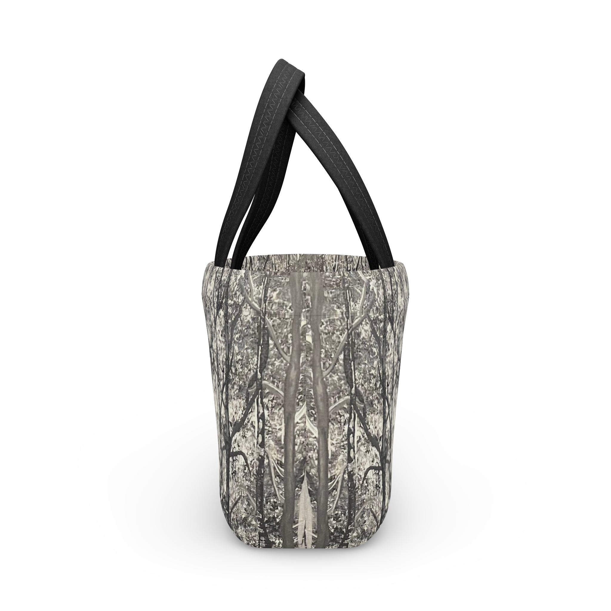 Silver Shadows Lunch Bag — Insulated Tote
