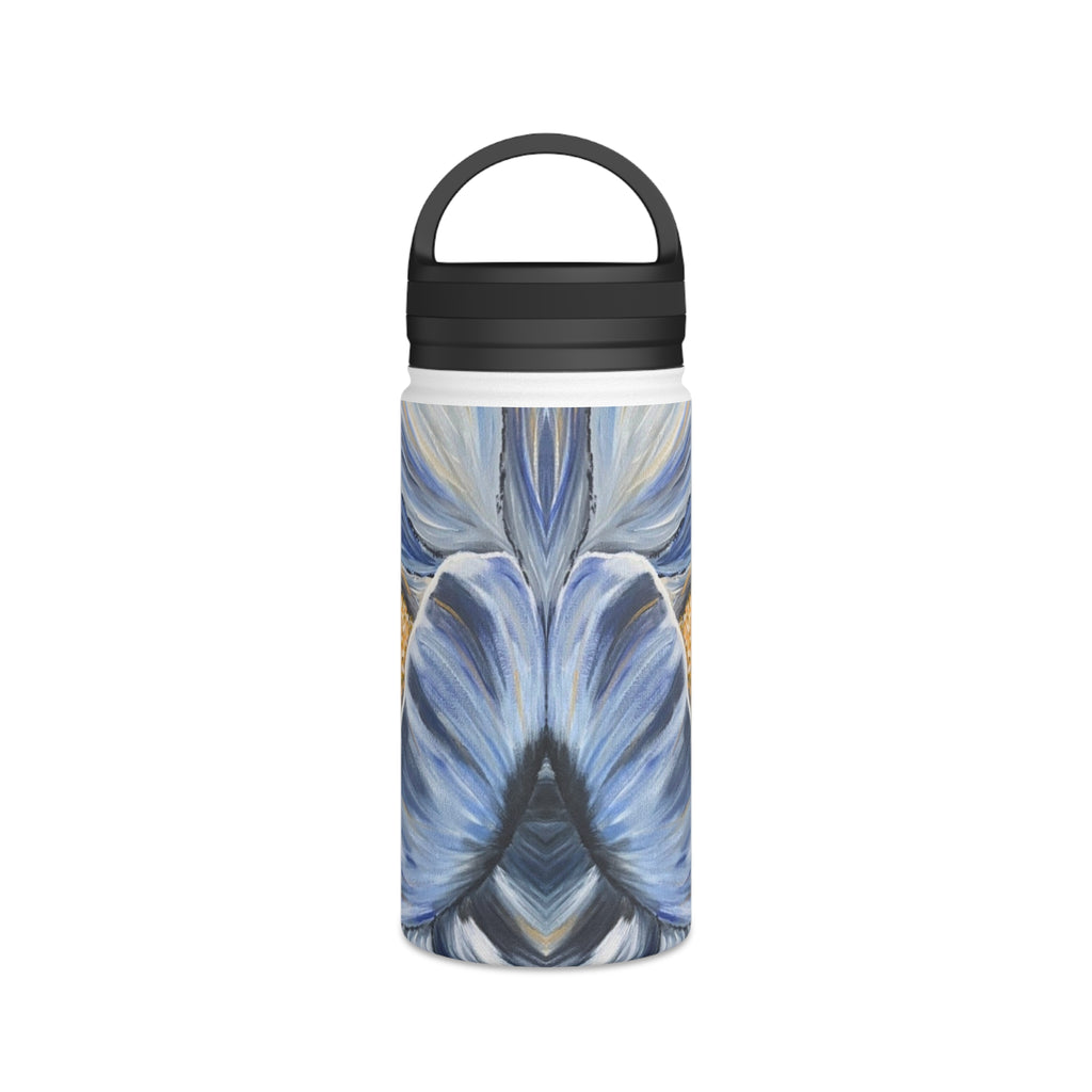 Velvet Current Stainless Steel Water Bottle with Handle Lid