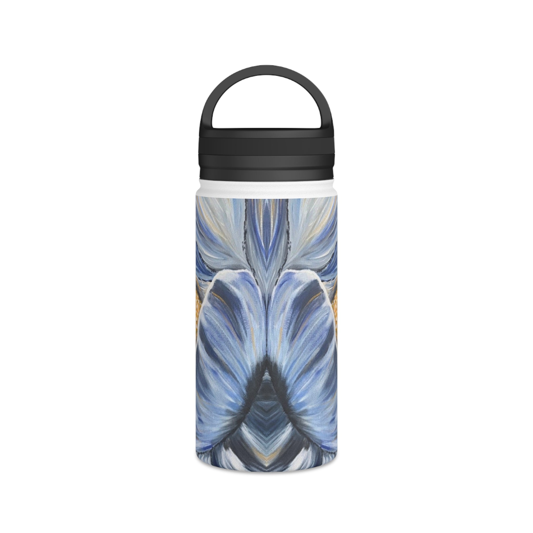 Velvet Current Stainless Steel Water Bottle with Handle Lid