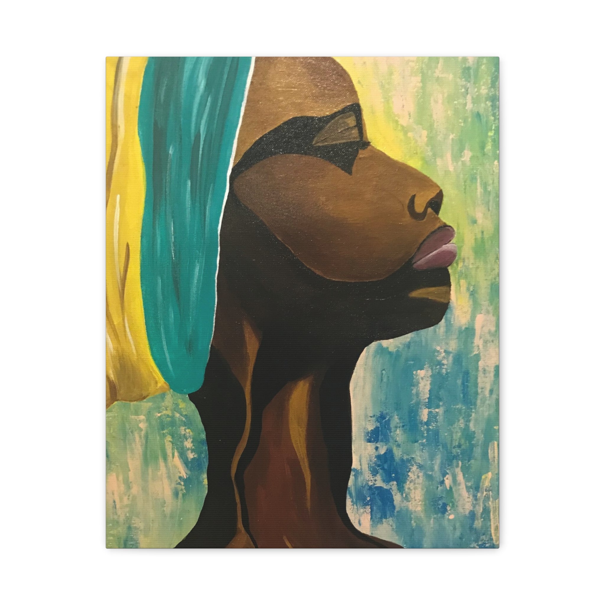 Hues of Heritage Abstract Art Canvas - Contemporary Wall Decor