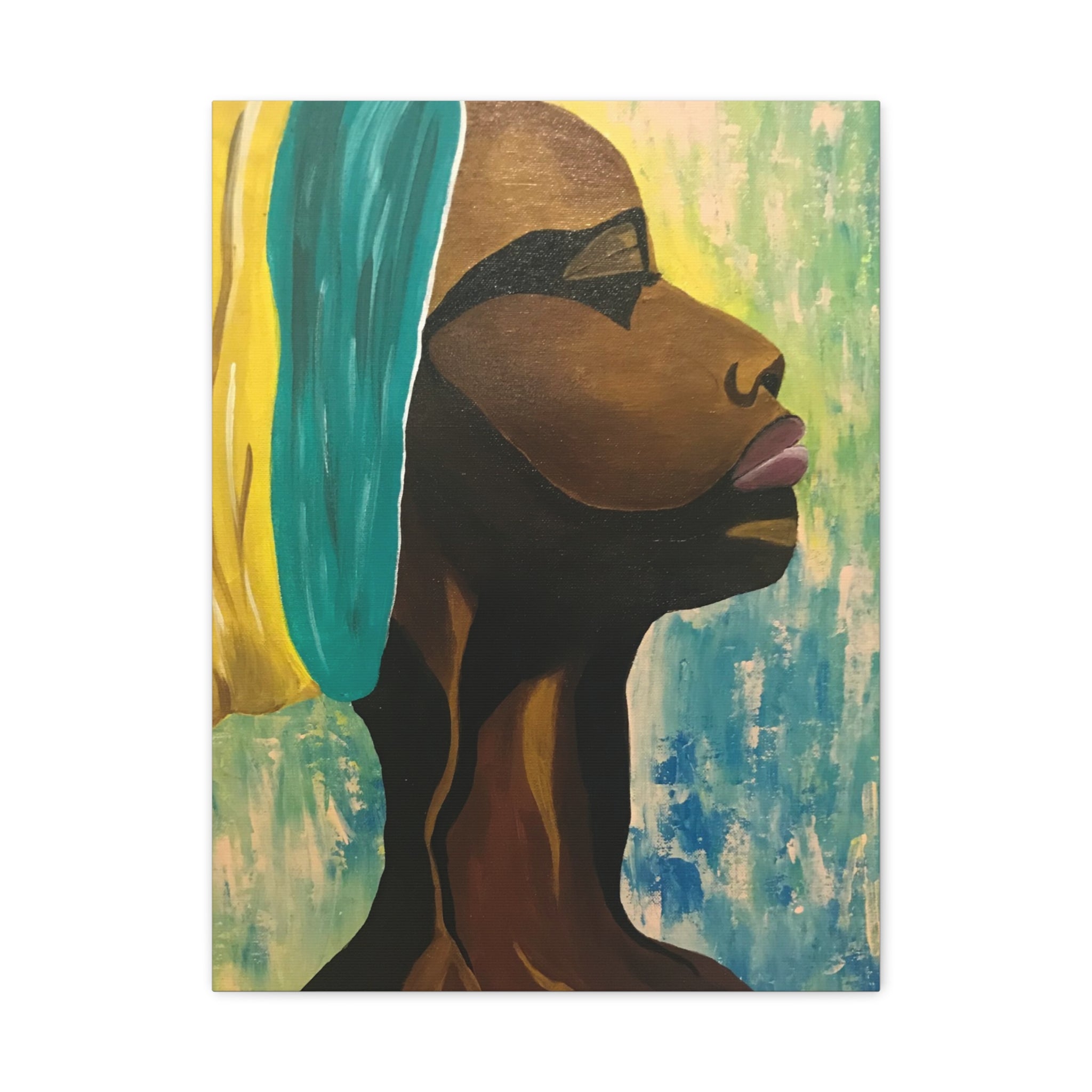 Hues of Heritage Abstract Art Canvas - Contemporary Wall Decor