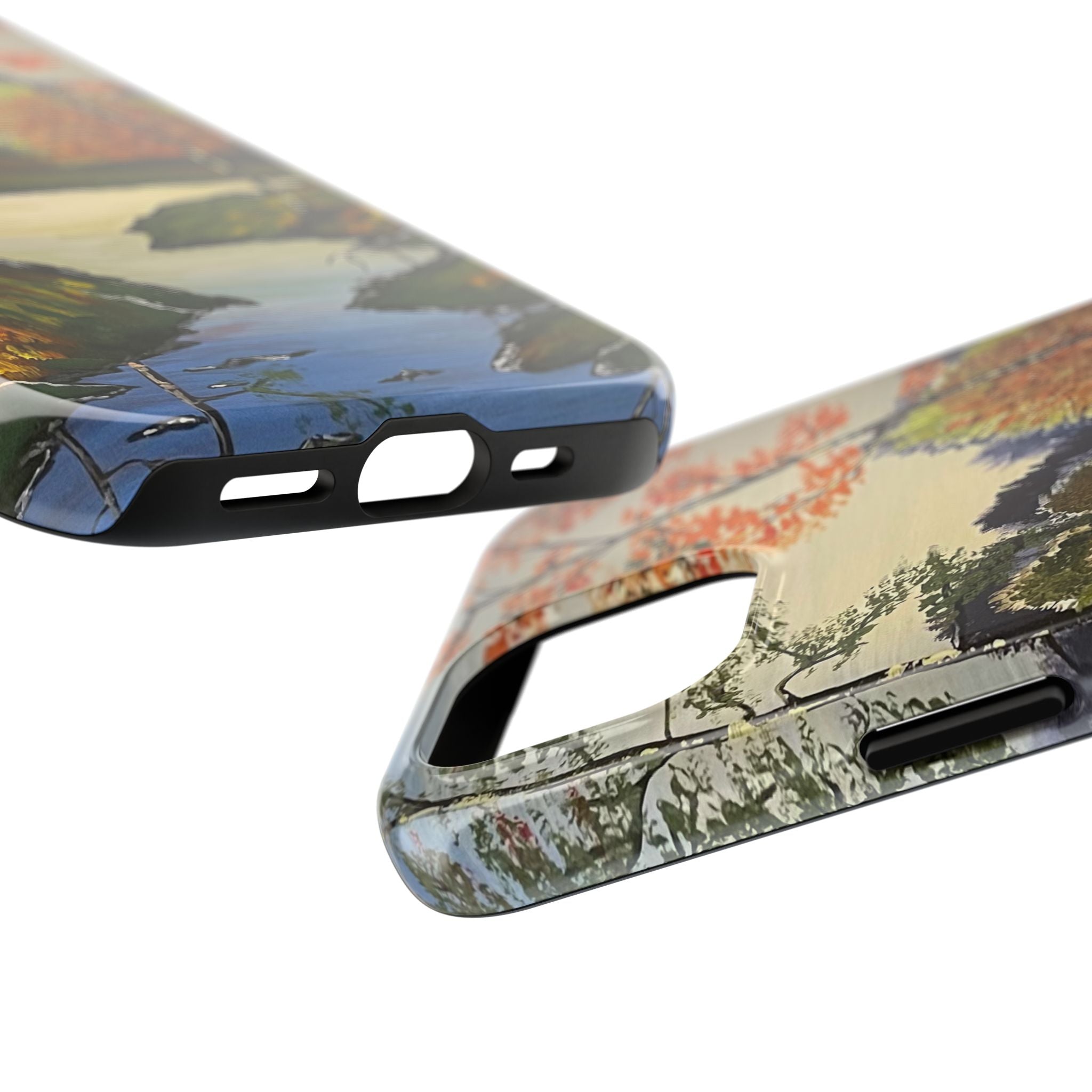 Whispering Birches Phone Case - Hand Painted Unique Designs