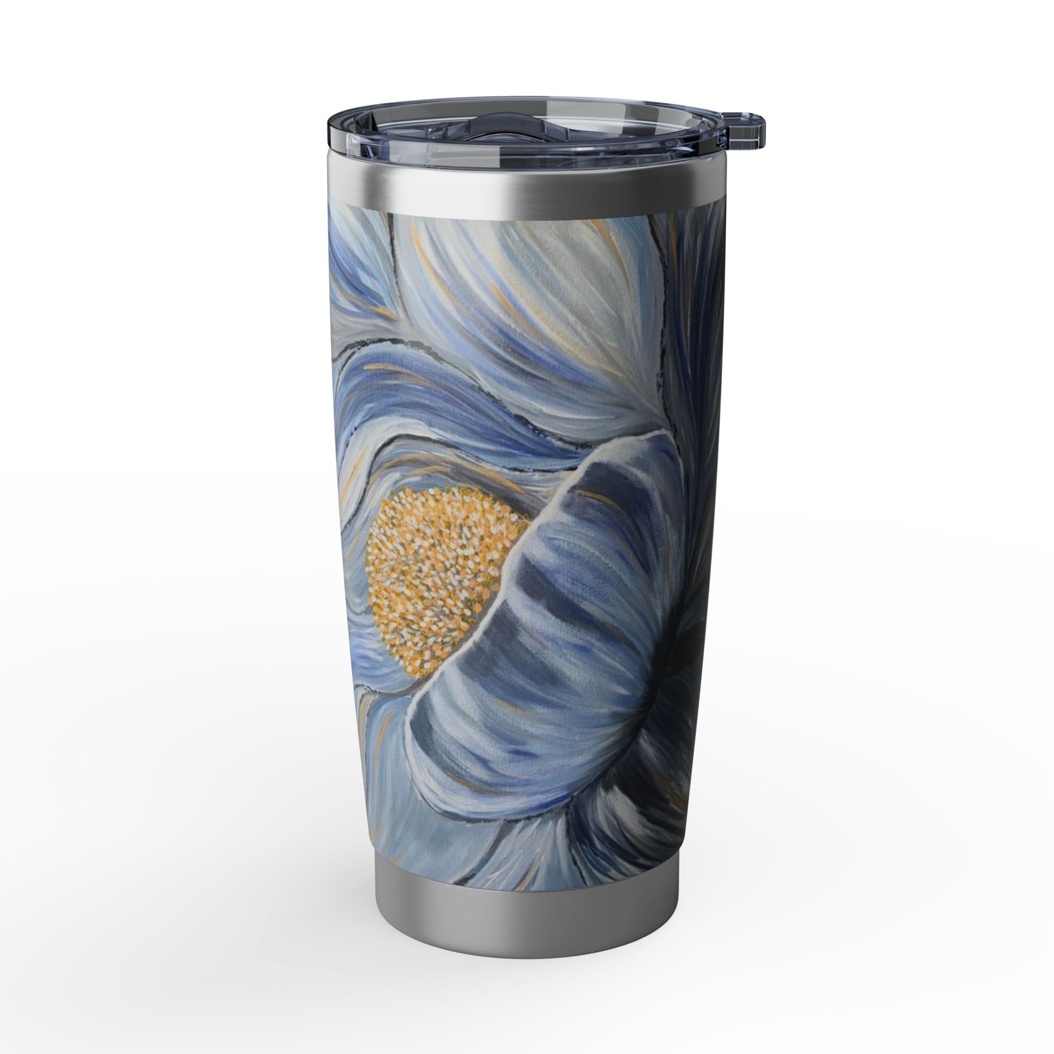 Velvet Current Tumbler | Vagabond 20oz Insulated Drinkware, Summer Travel Mug, Gift for Nature Lovers, Eco-Friendly Hydration